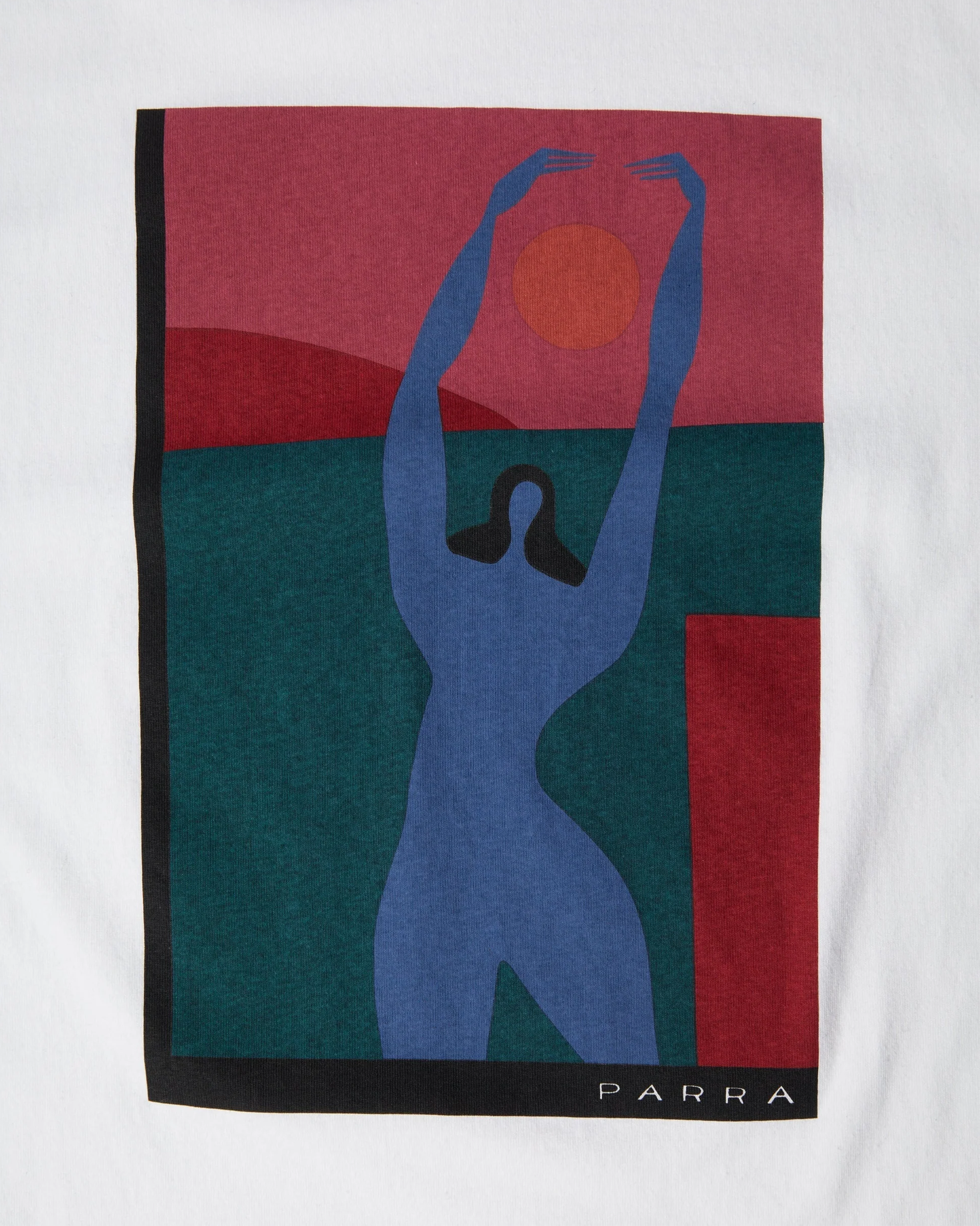 Parra Protect the sun t-shirt - White