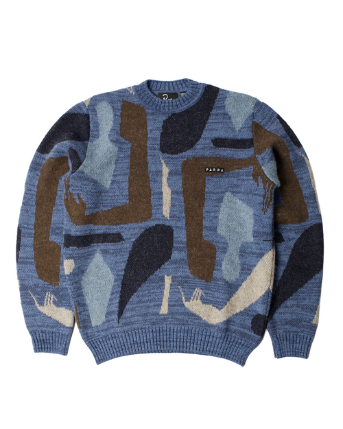 Parra Parra Detached knitting Pullover - Blue