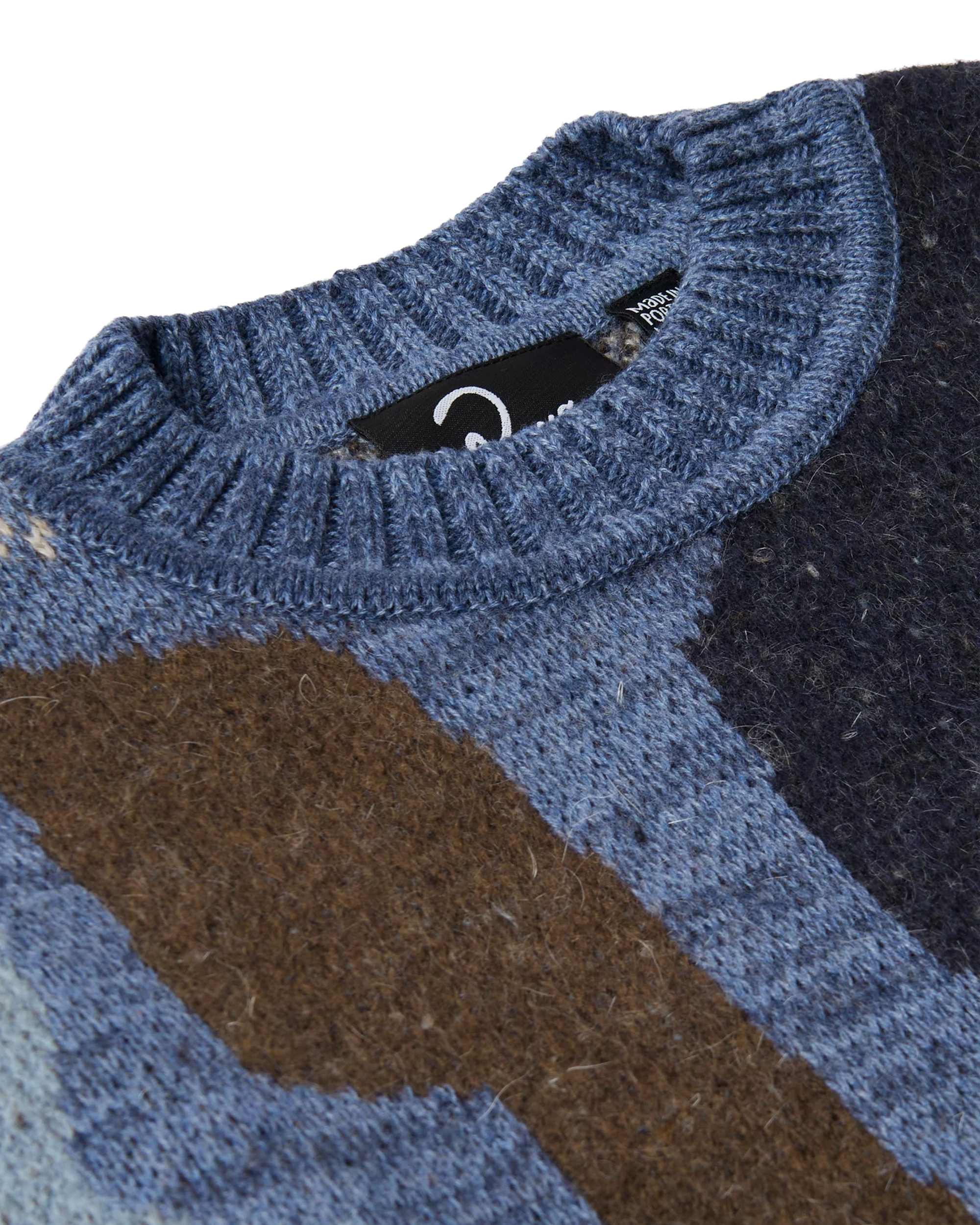 Parra Detached knitting Pullover - Blue