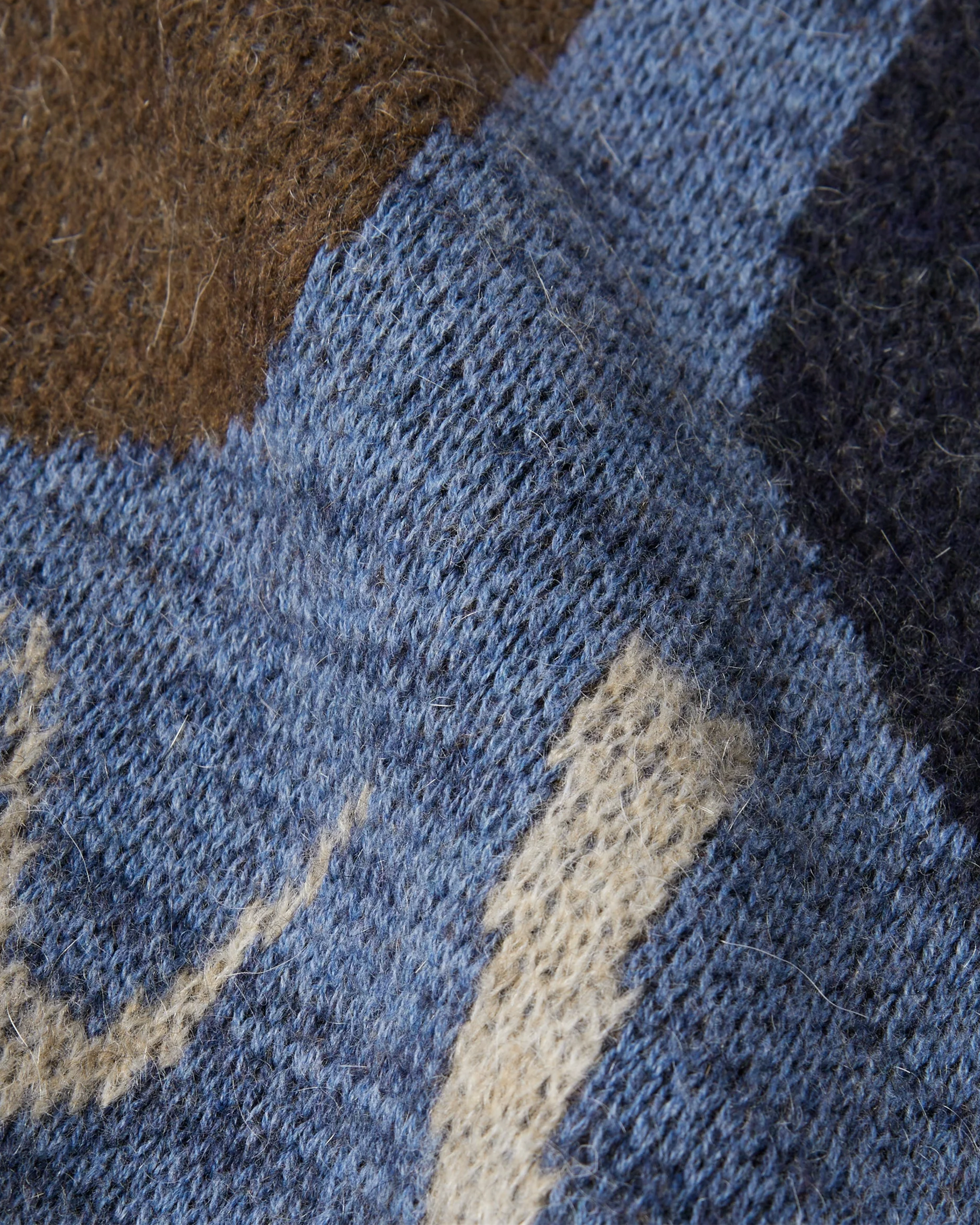 Parra Detached knitting Pullover - Blue