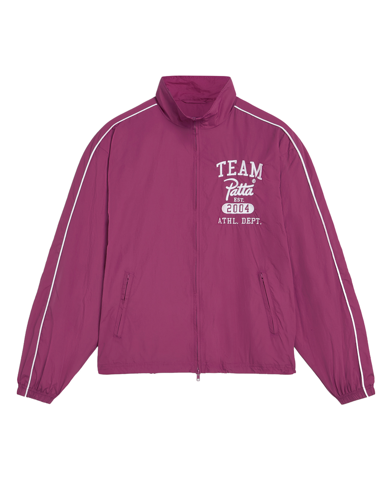 Patta Patta Athletic Nylon Track Jacket - Boysenberry