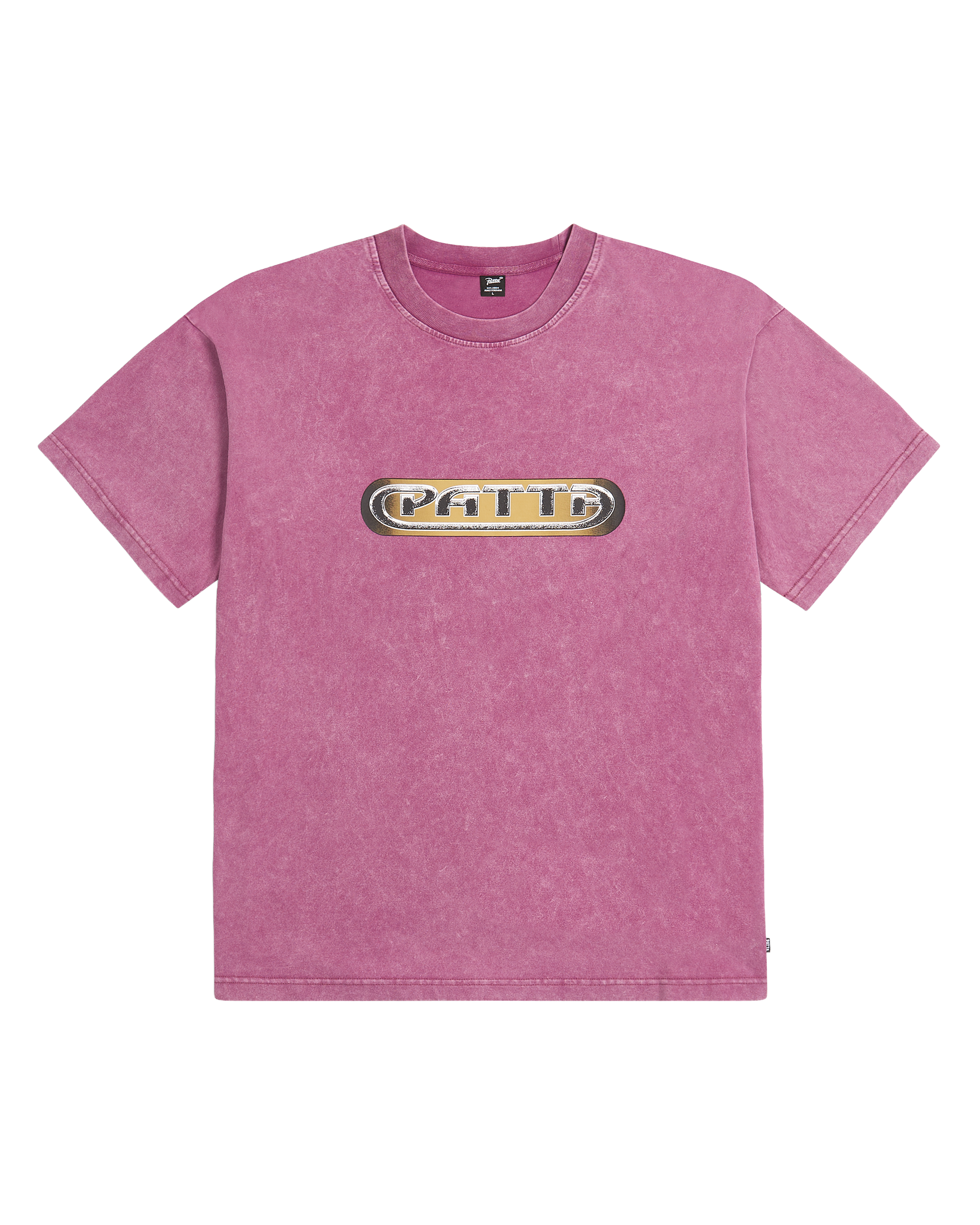 Patta Gilded Acid Washed T-Shirt - Boysenberry