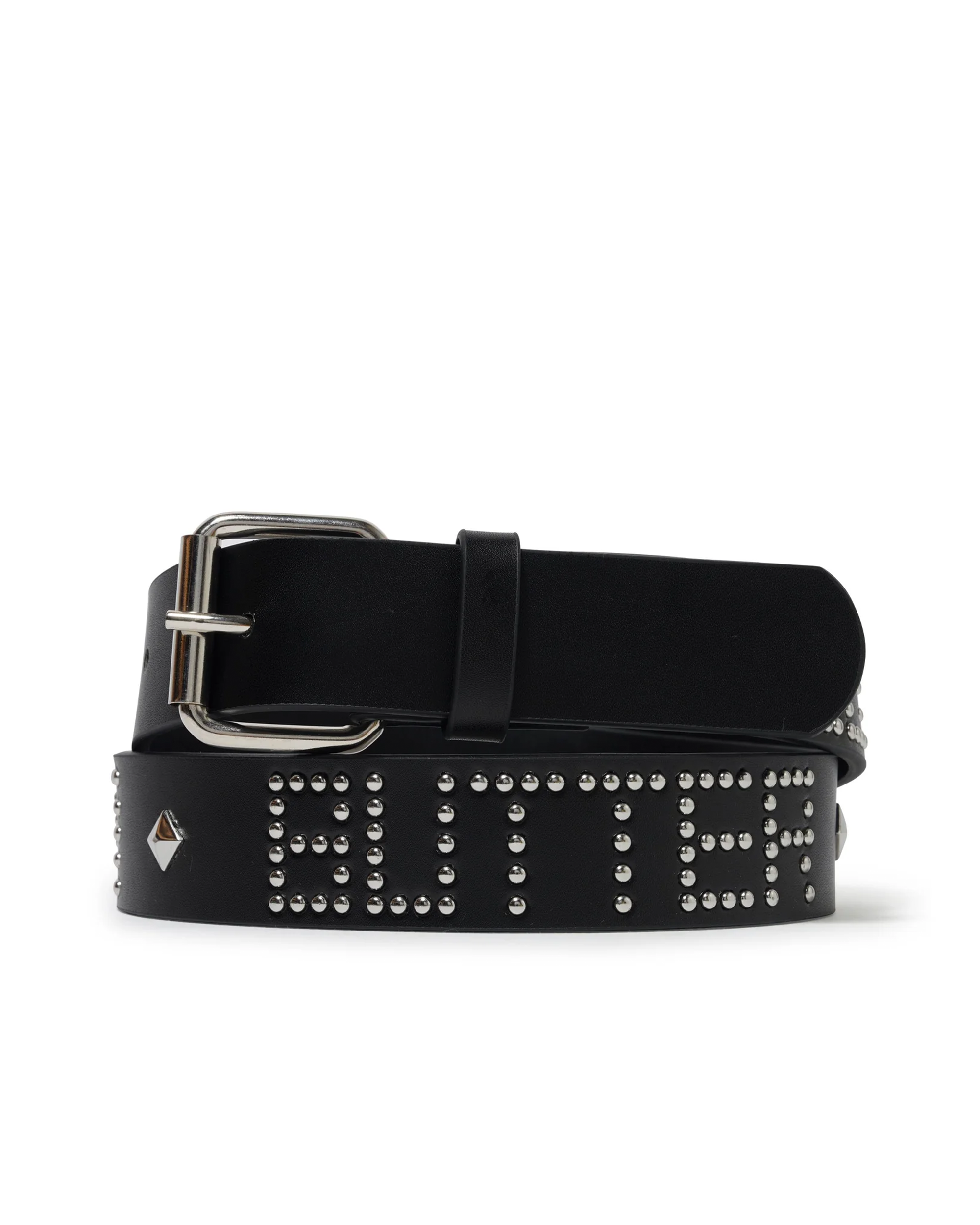 Butter Goods Leather Studded Belt - Black
