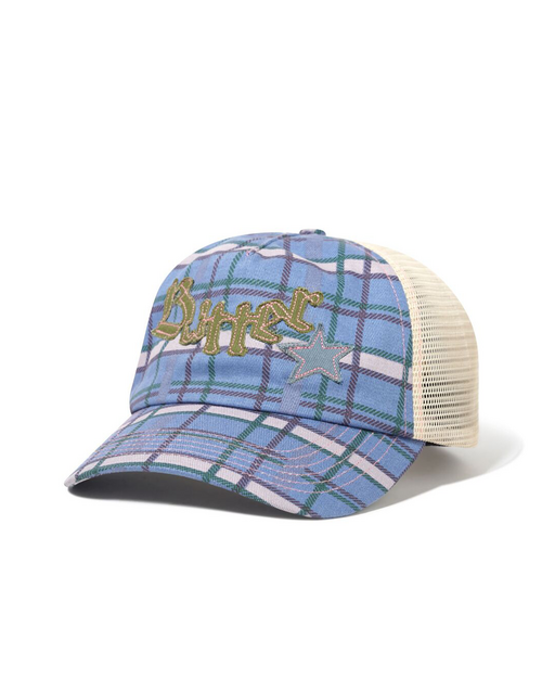 buttergoods Butter Goods Edge Trucker Cap Plaid