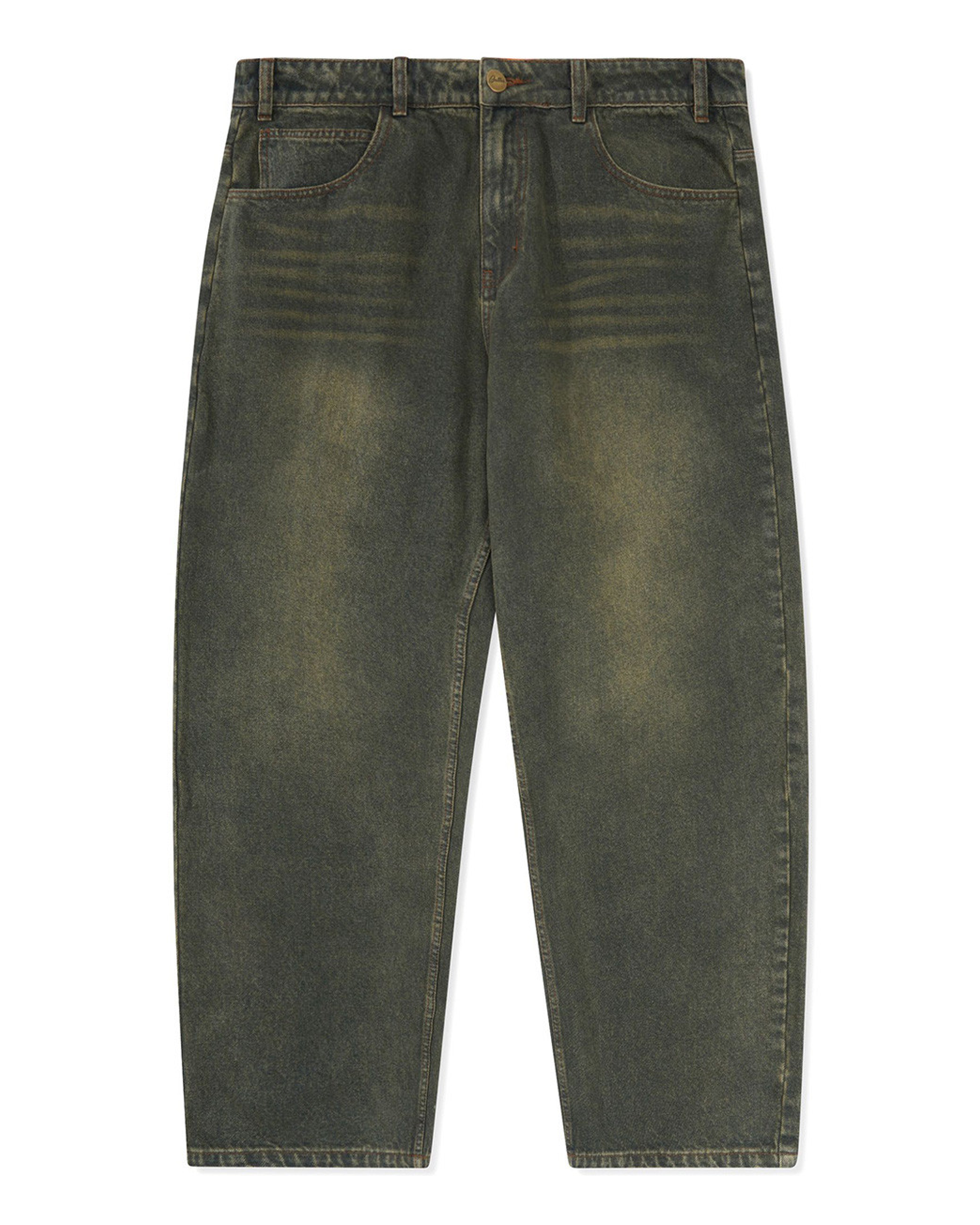 Butter Goods Warped Denim Jeans Dirty Wash Indigo