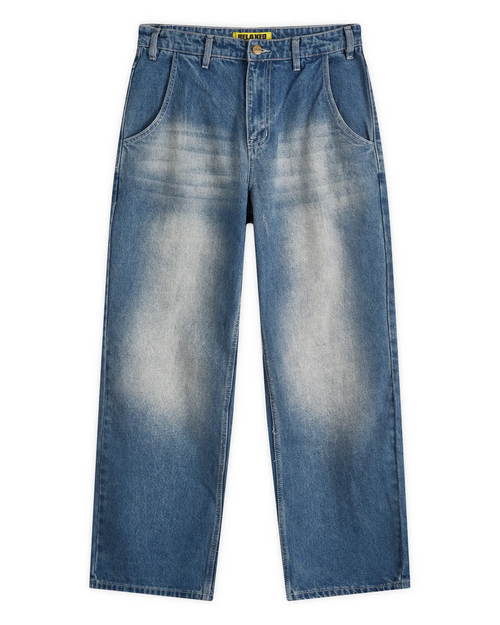 buttergoods Butter Goods Alpine Denim Jeans Distressed Faded Blue