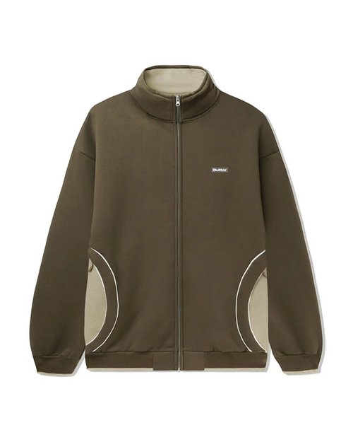 buttergoods Butter Goods Endurance Zip-Thru Top Chocolate