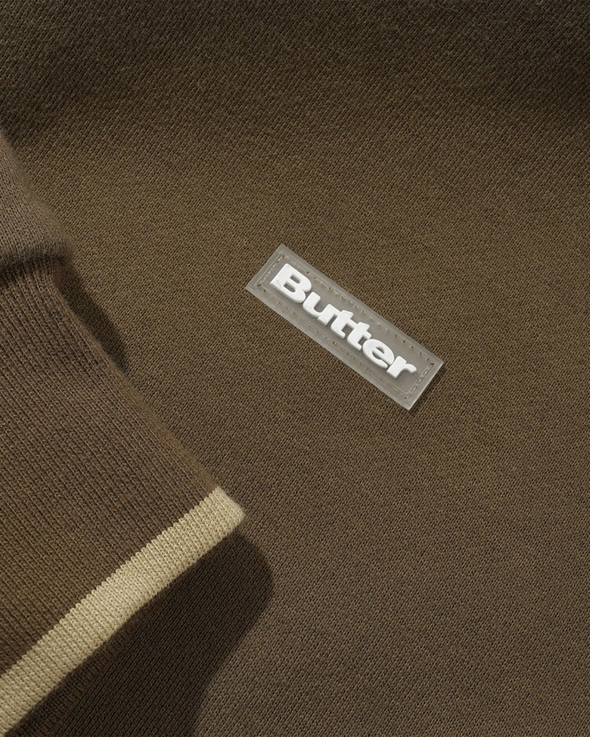 Butter Goods Endurance Zip-Thru Top Chocolate