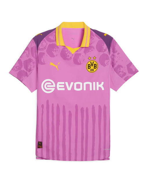 Puma Puma X Kidsuper Dortmund Jersey Replica - Mauve Pop/Faster Yellow
