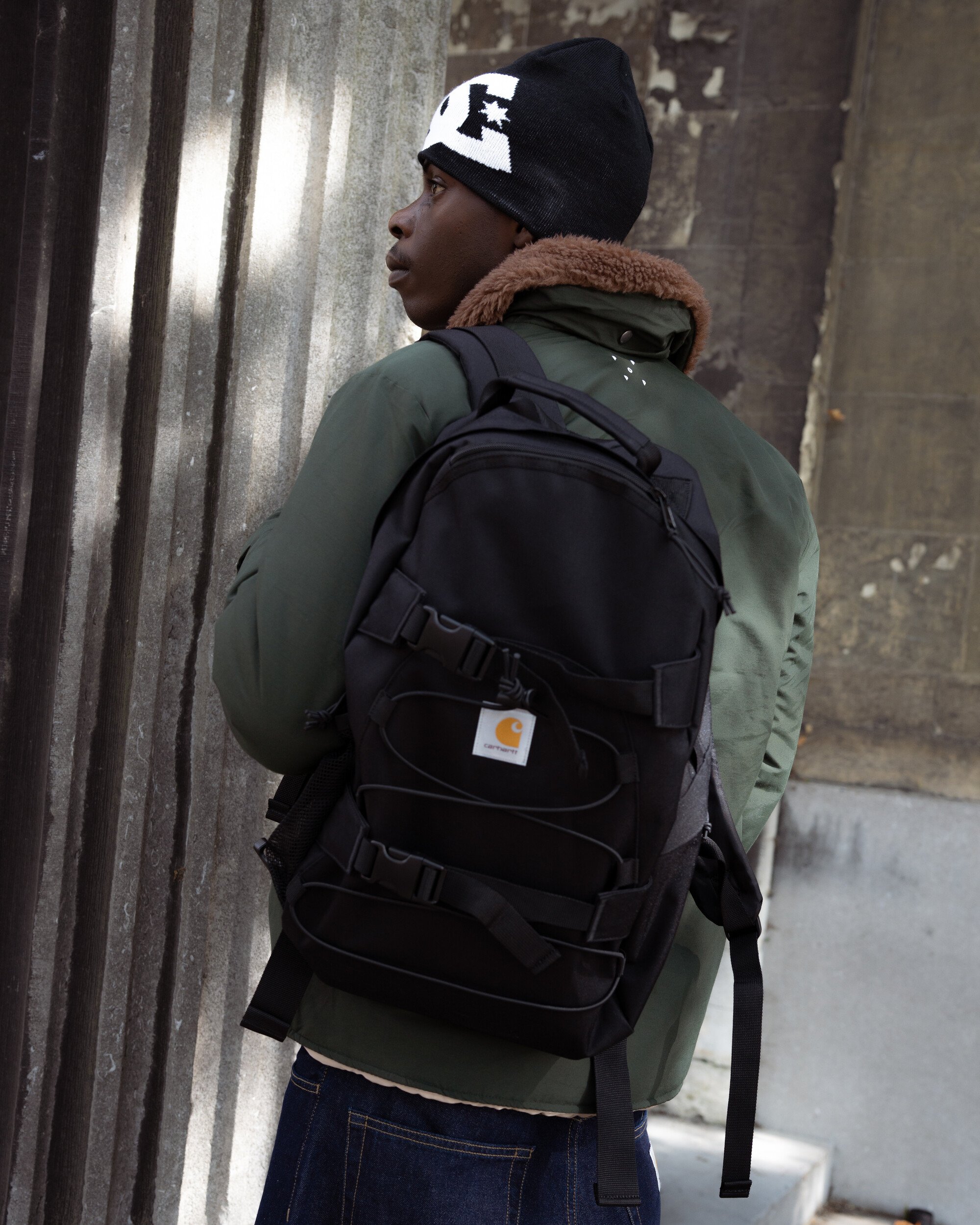 Pop Trading Company Padded Jacket Duffel Green