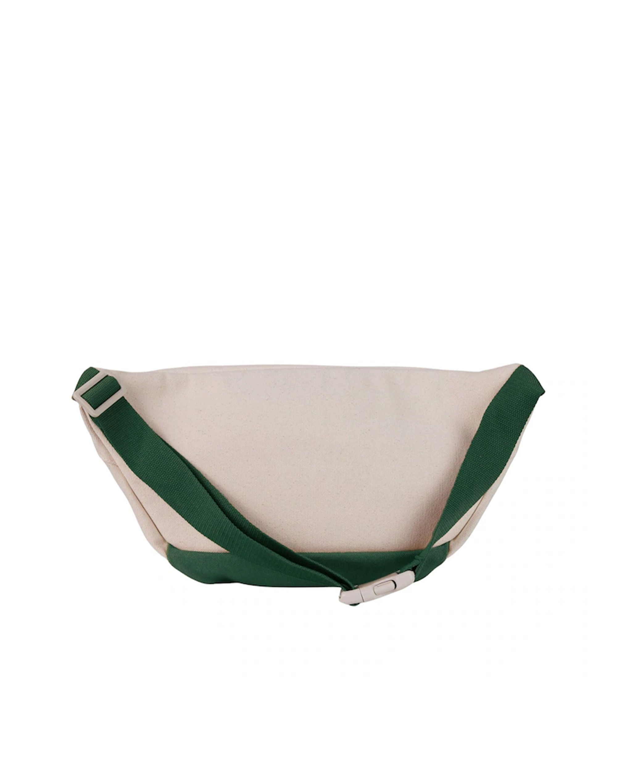 New Balance Classic Canvas Waist Bag - Cream/Nightwatch Green
