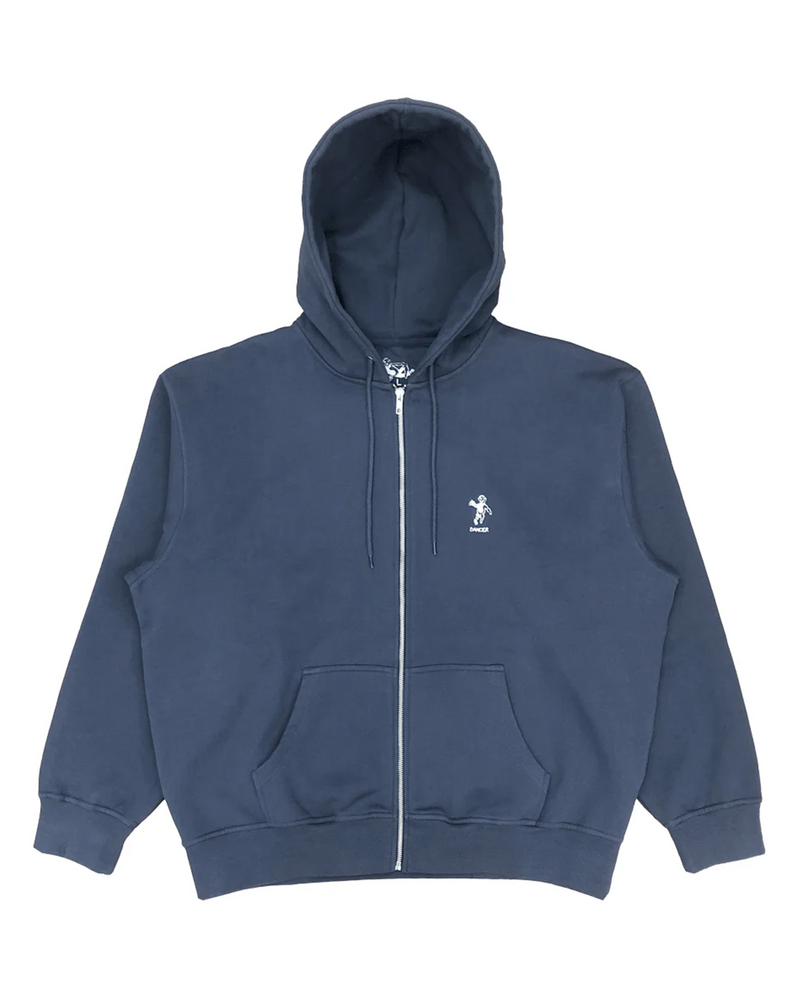Dancer Dancer OG Logo Zip Hood Navy