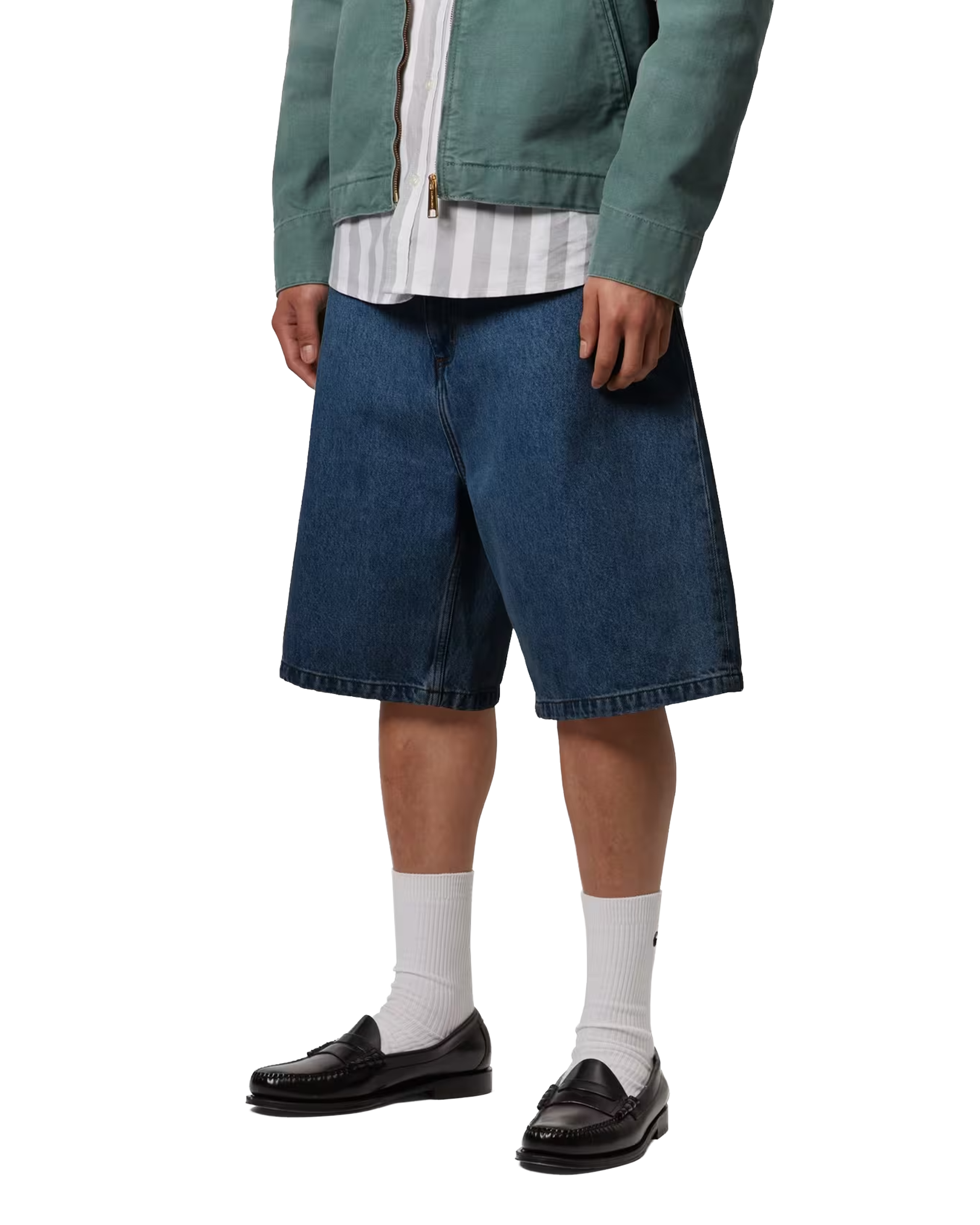 Carhartt WIP Brandon Short Blue Stone Washed