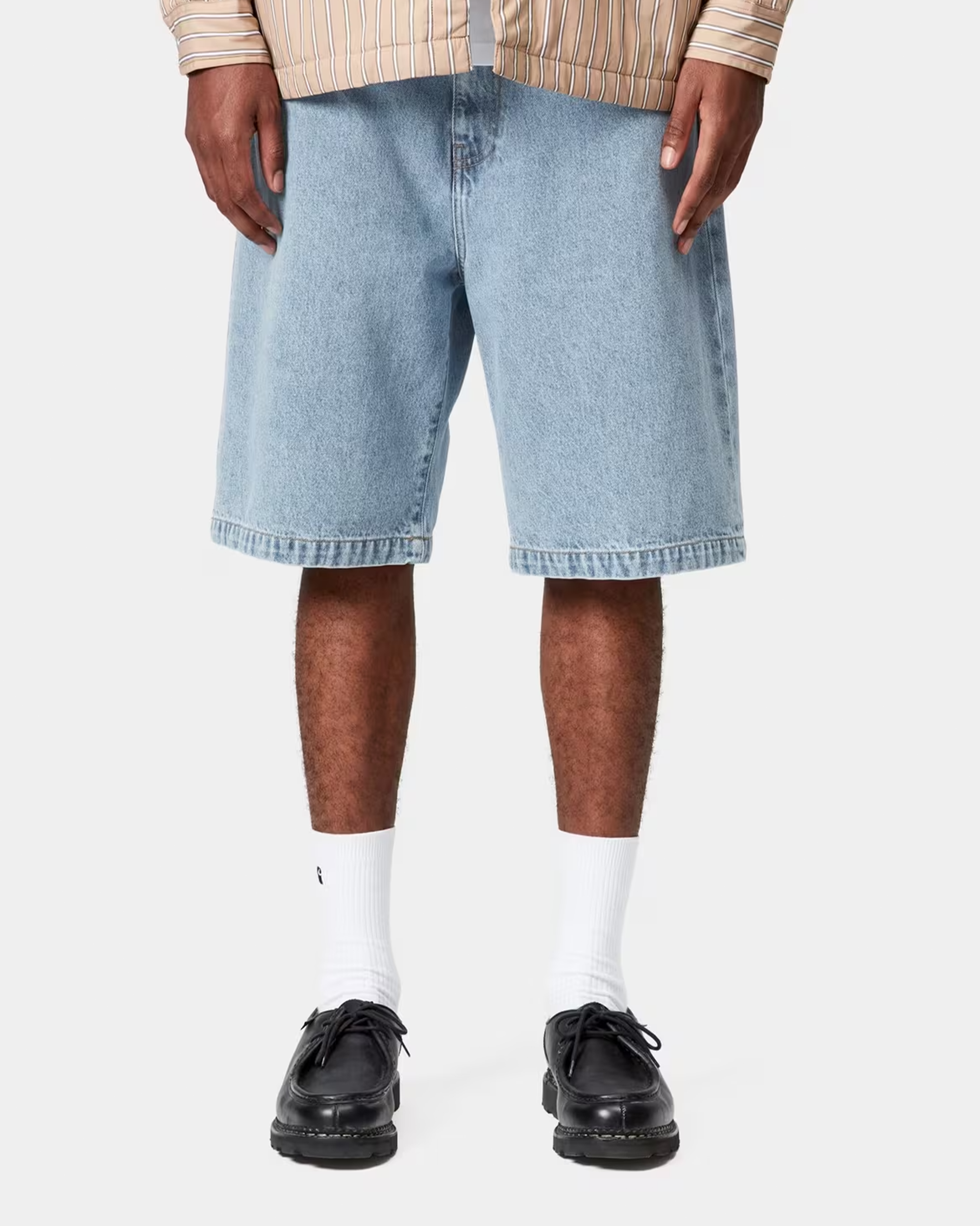 Carhartt WIP Landon Short 'Robertson' Denim Blue, Bleached