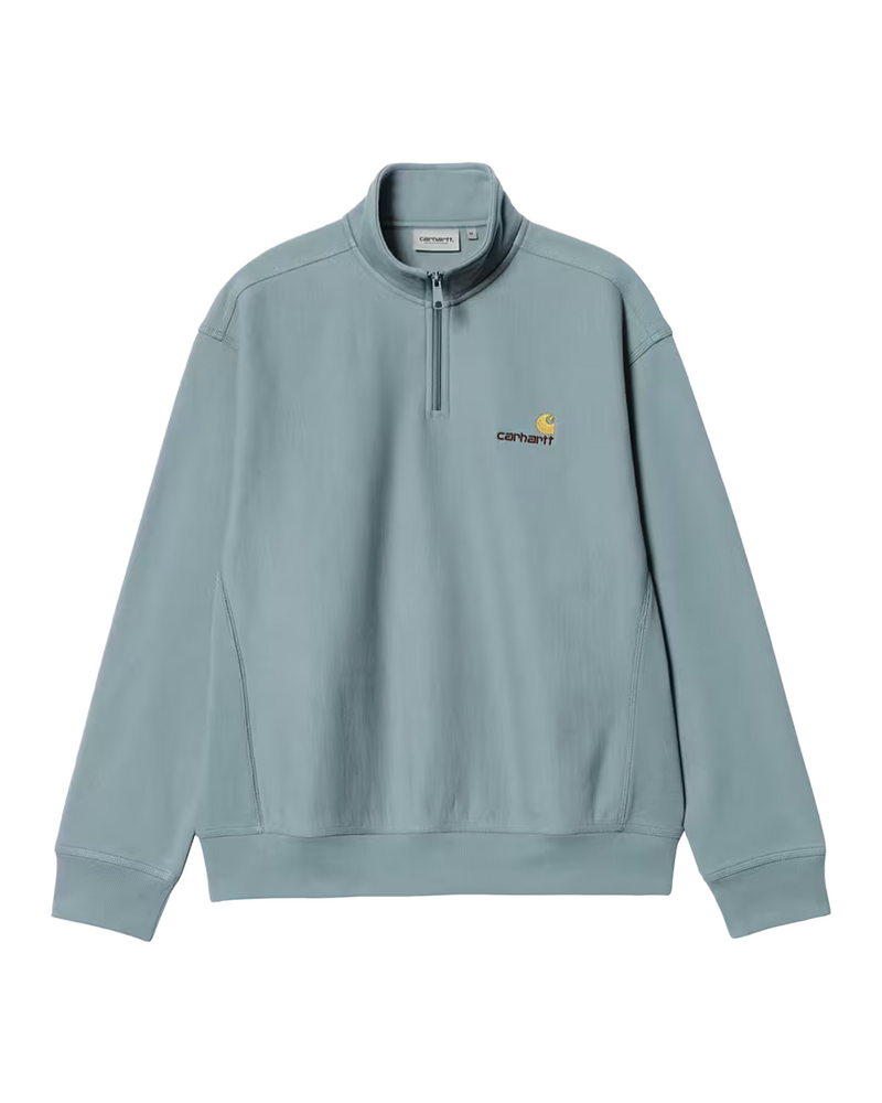 Carhartt WIP Carhartt WIP Half Zip American Script Sweat Citadel