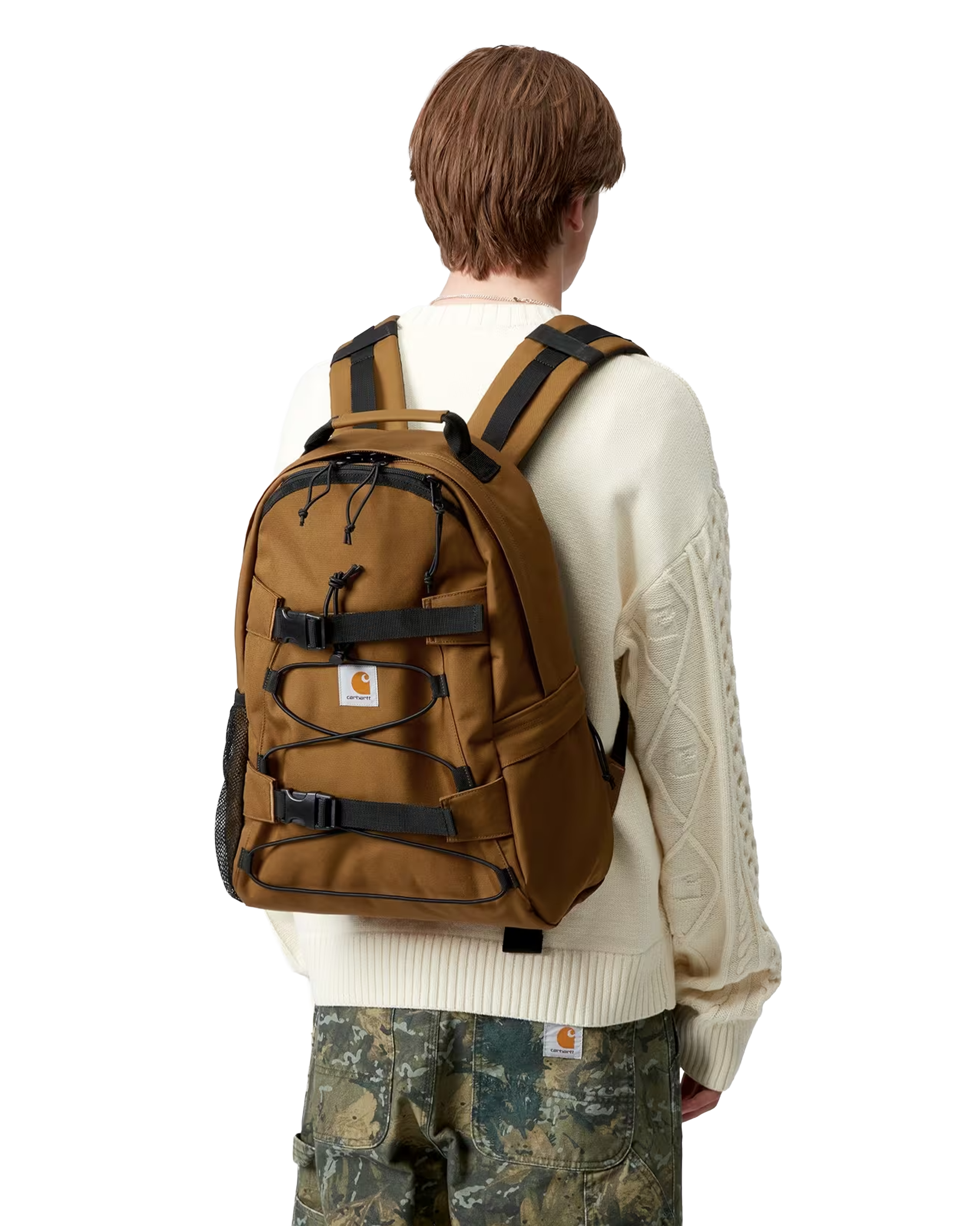 Carhartt Kickflip Backpack Black - Hamilton Brown
