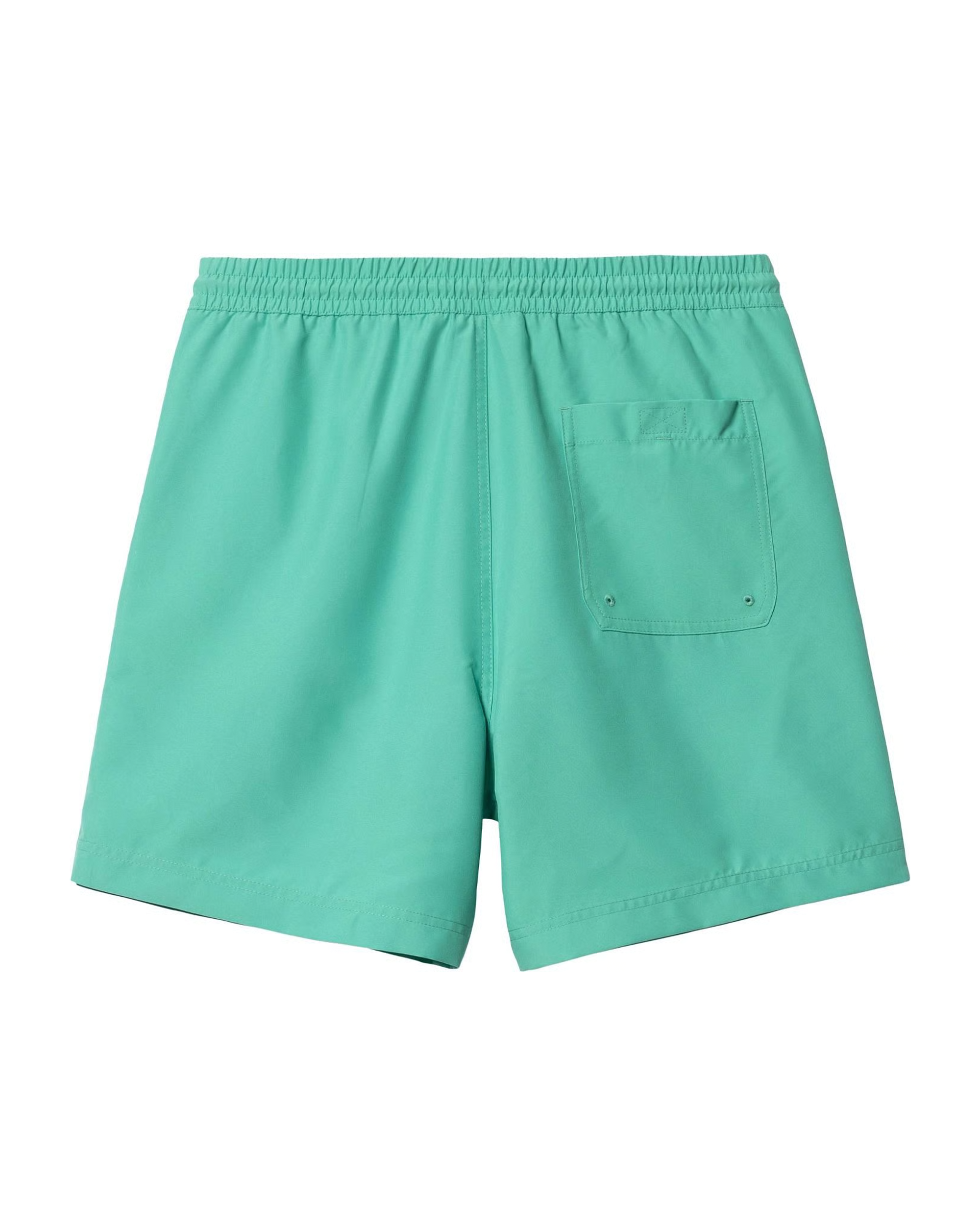 Carhartt WIP Chase Swim Trunks 100% Polyester Aqua Green/Gold