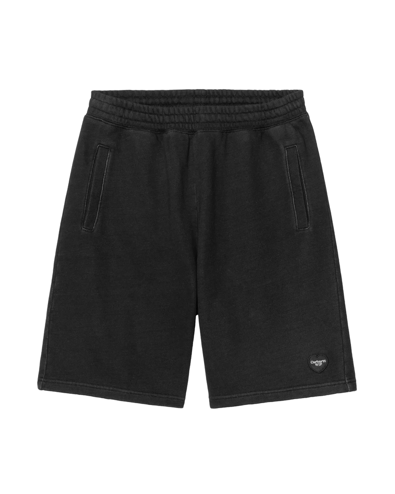 Carhartt WIP Carhartt WIP Ingo Sweat short - Black, Garment dyed
