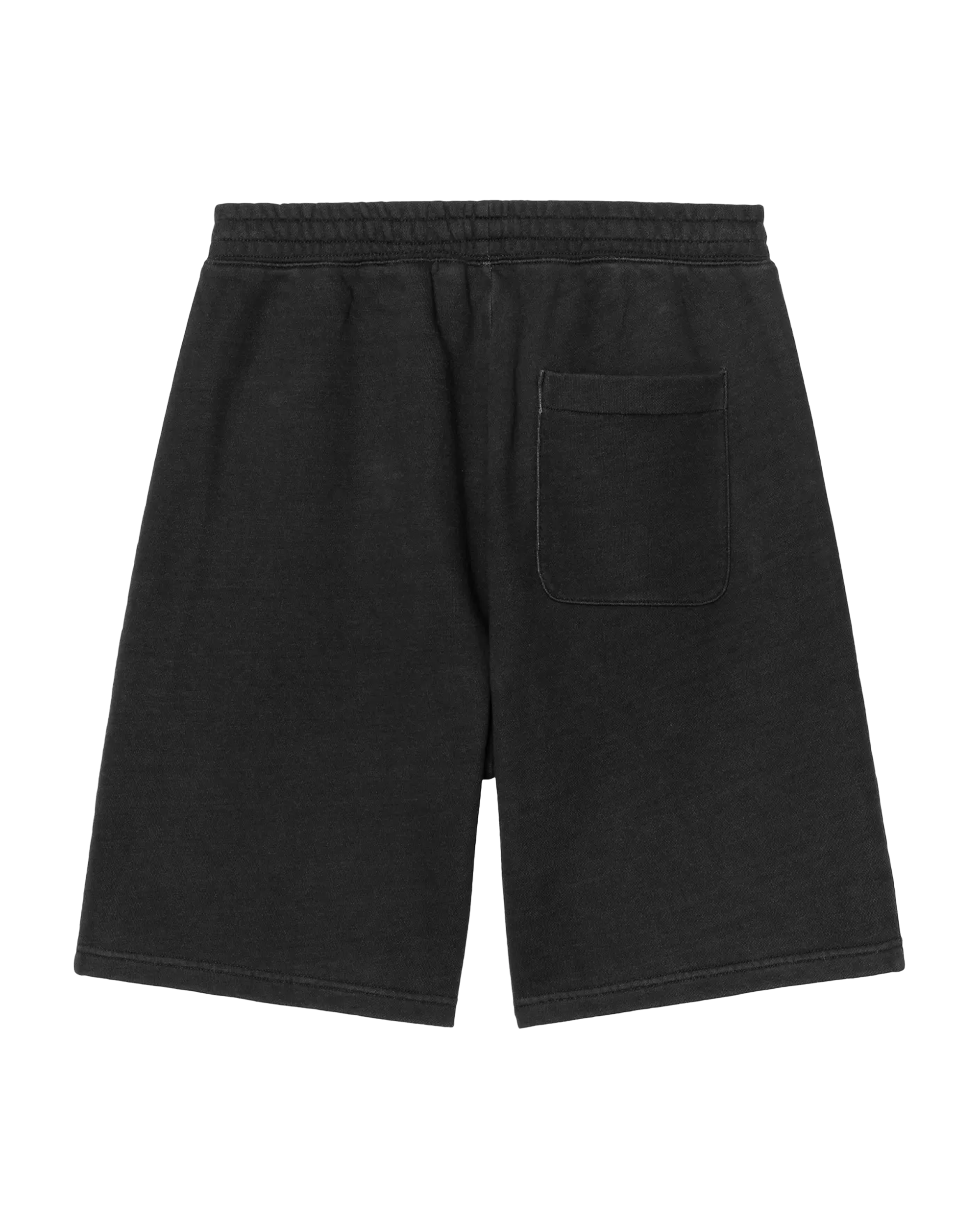 Carhartt WIP Ingo Sweat short - Black, Garment dyed