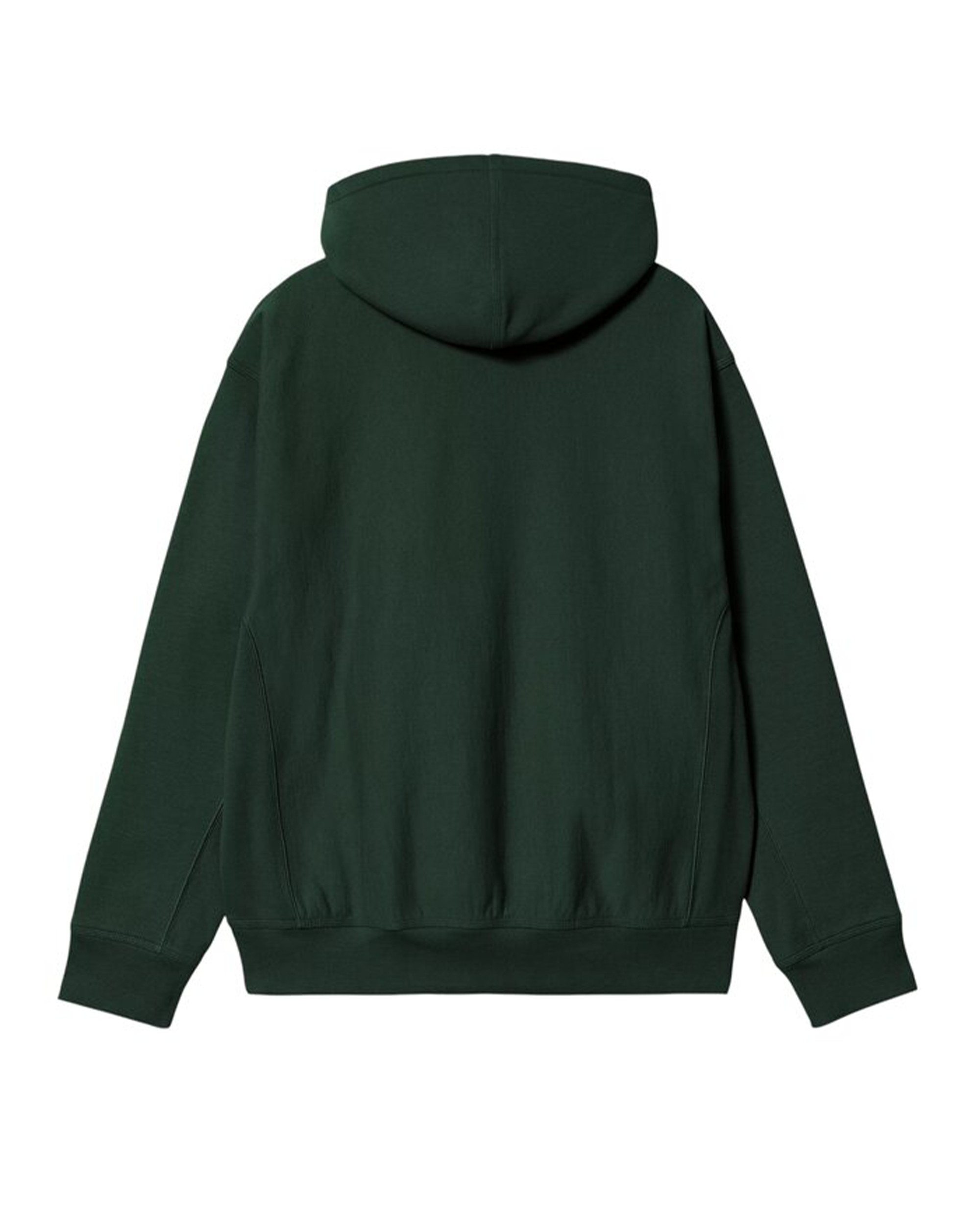 Carhartt WIP Hooded American Script Sweat Cotton/Polyester Conifer