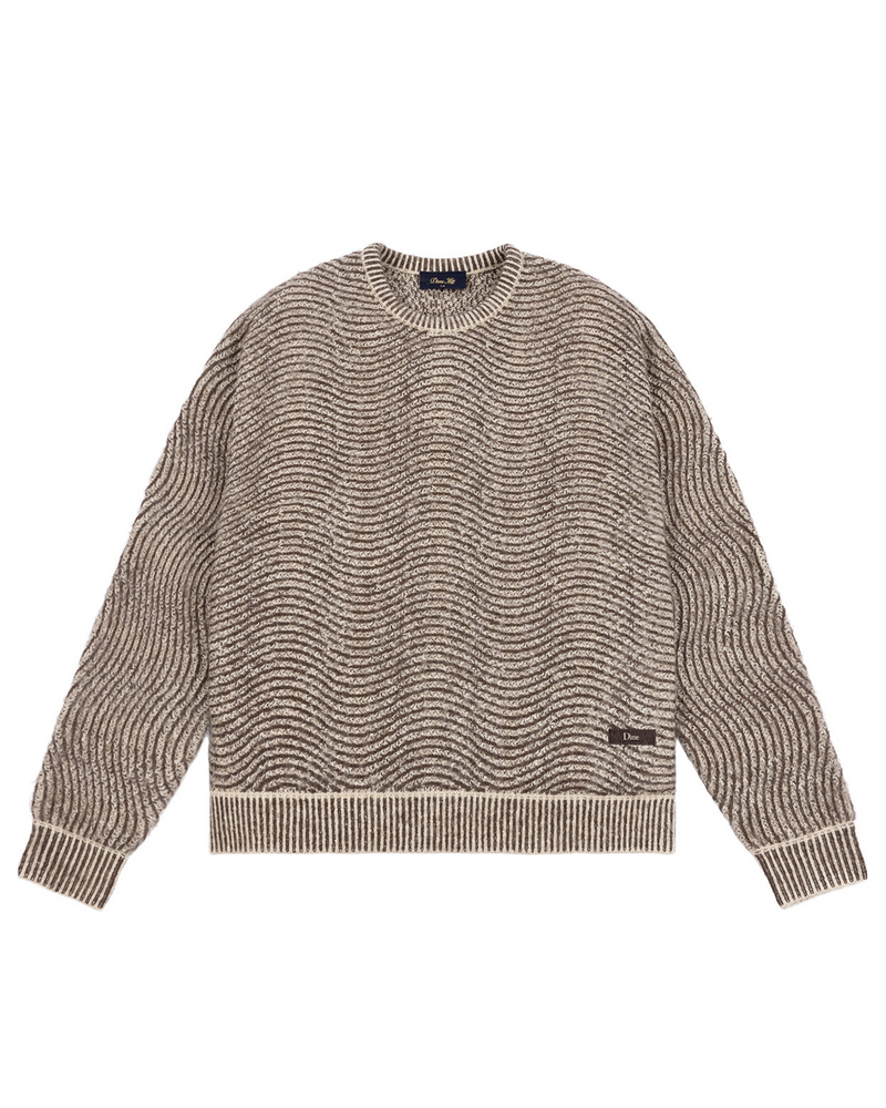 Dime Dime Mohair Wave Knit Camel