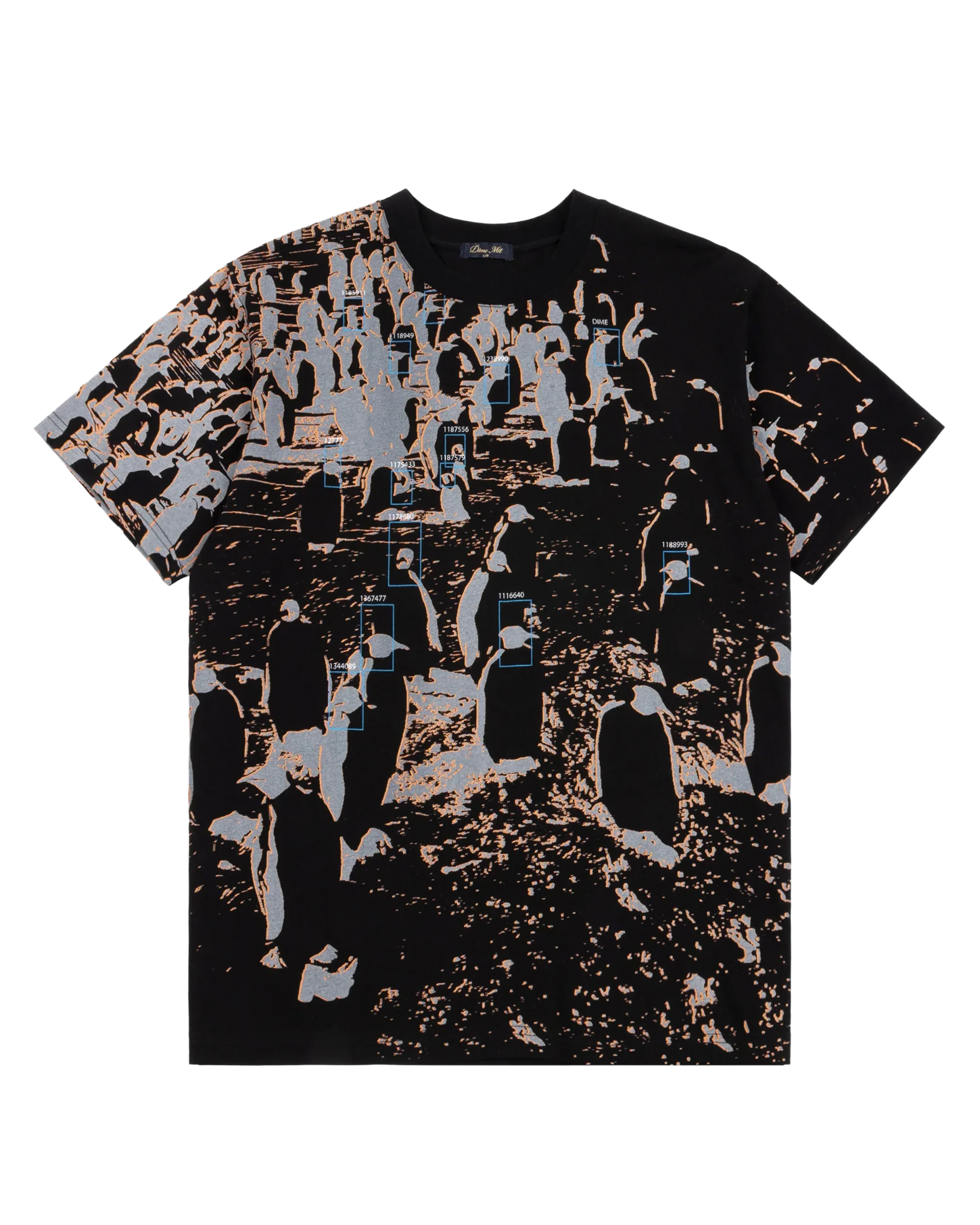 Dime CCTV T-shirt Black