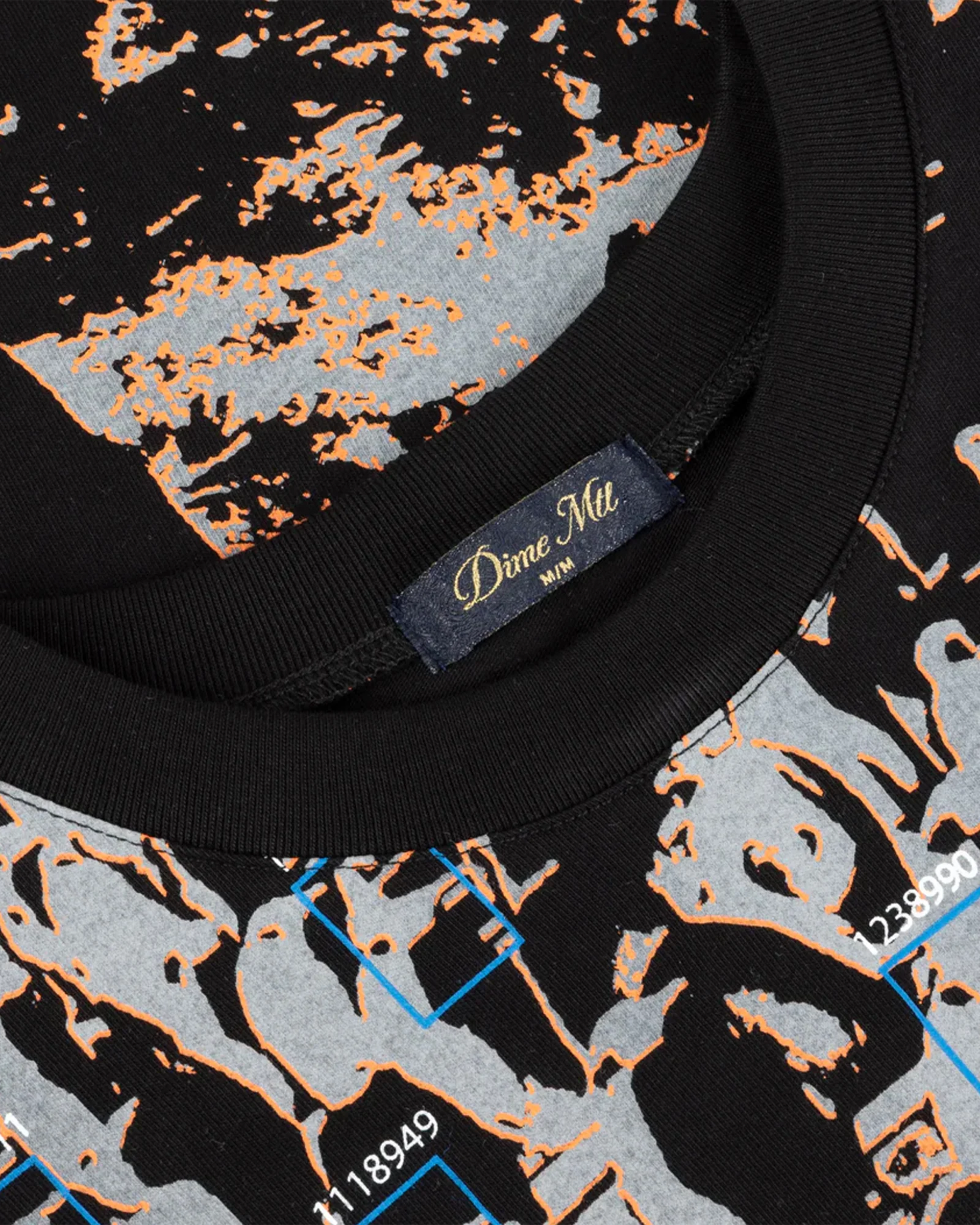 Dime CCTV T-shirt Black