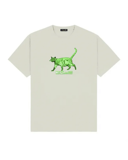 Dime Dime Splinter T-shirt - Charcoal Moss