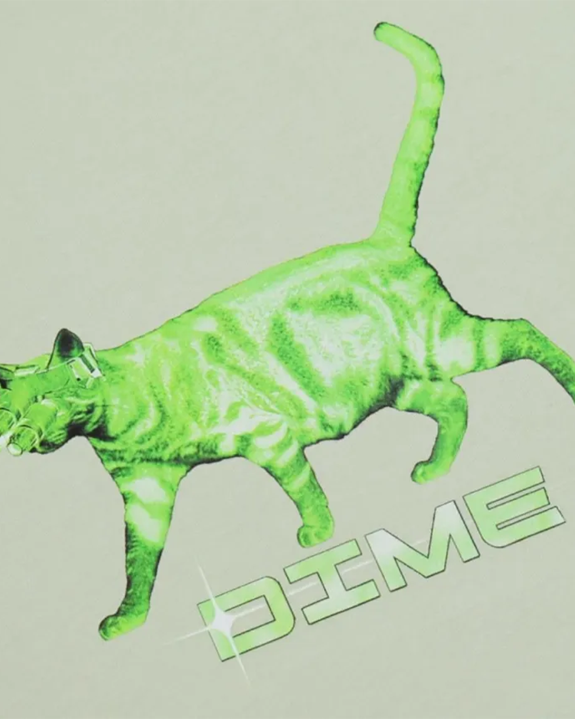 Dime Splinter T-shirt - Charcoal Moss