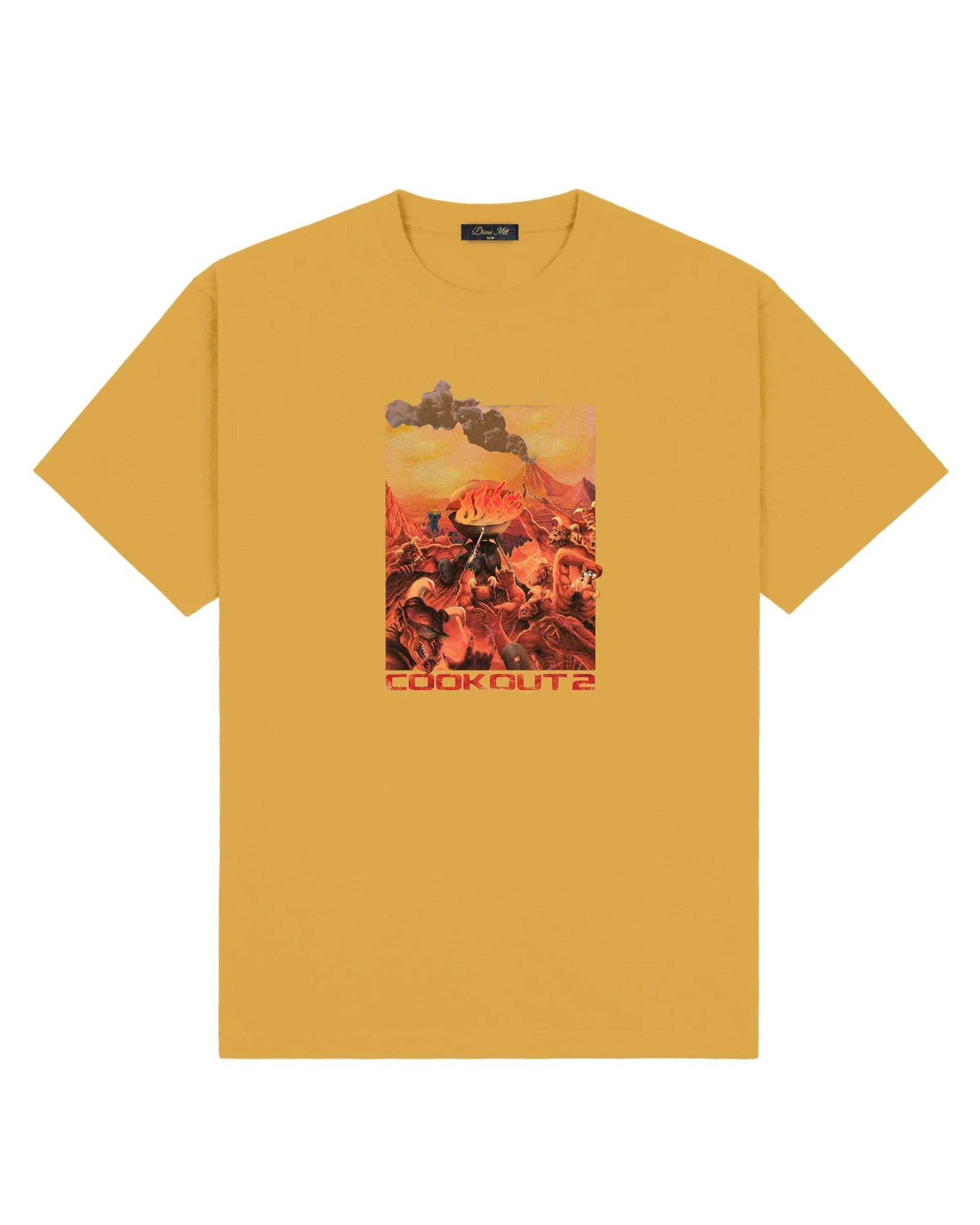 Dime Cook Out 2 T-shirt - Wood