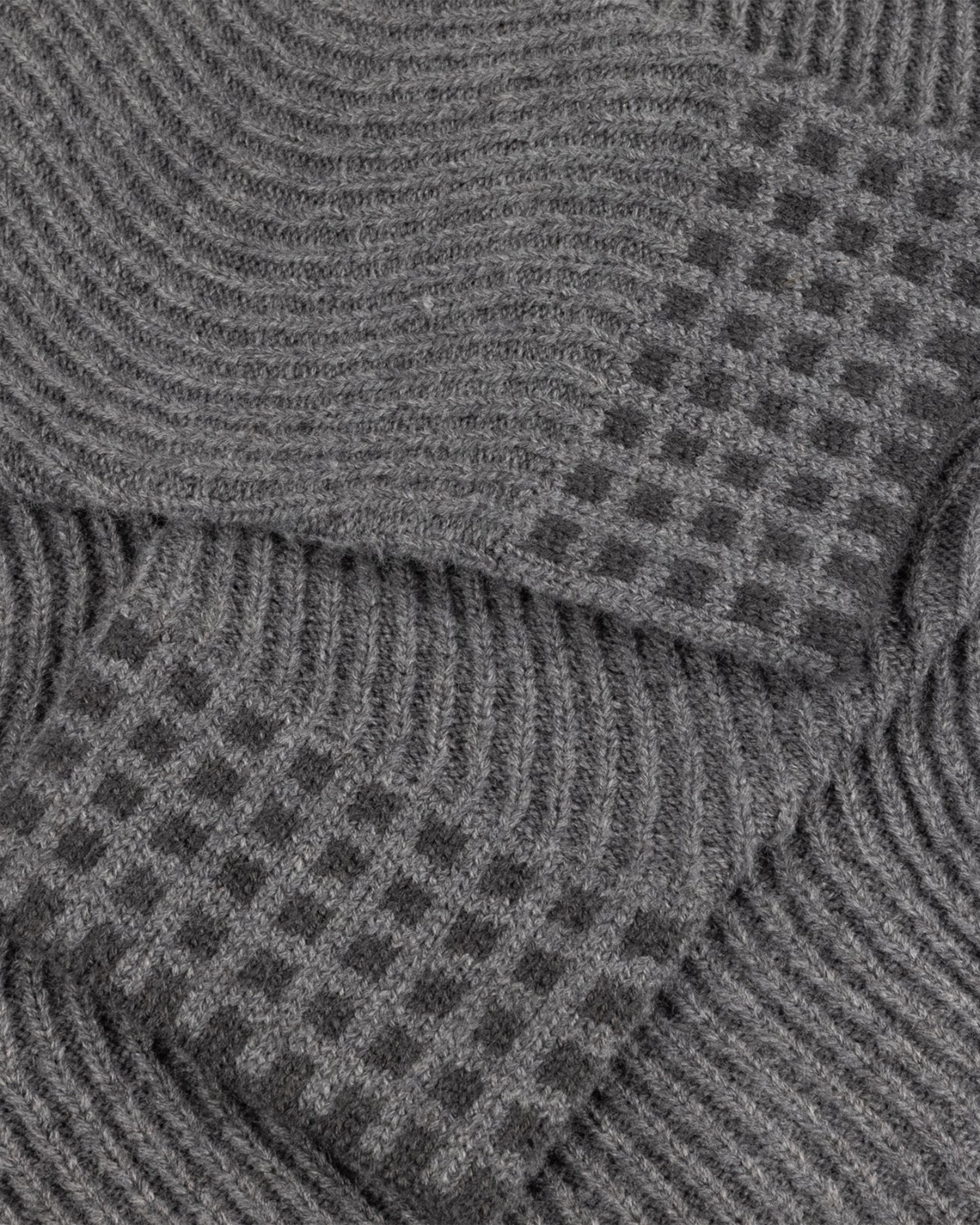 Dime Wave Knit Cardigan - Rock