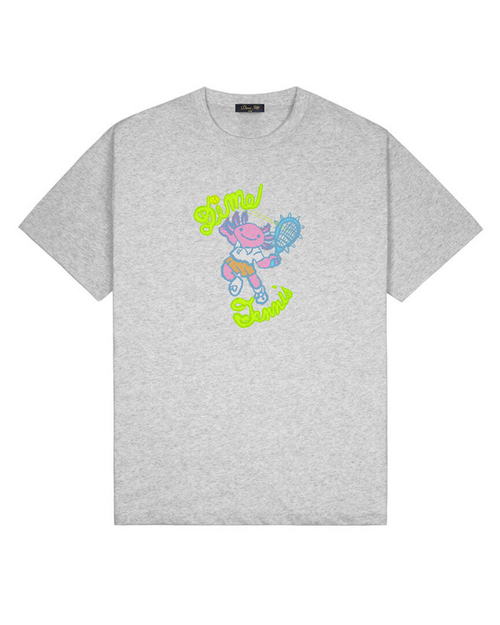Dime Dime Axolotl T-Shirt - Heather grey