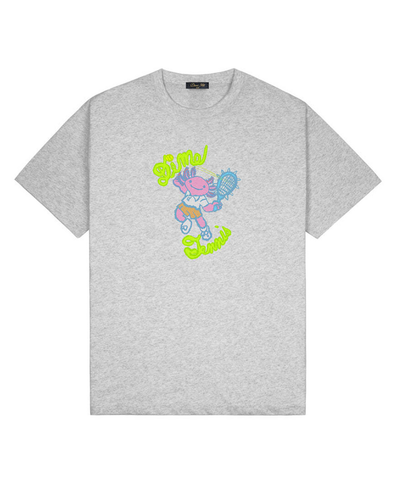 Dime Dime Axolotl T-Shirt - Heather grey