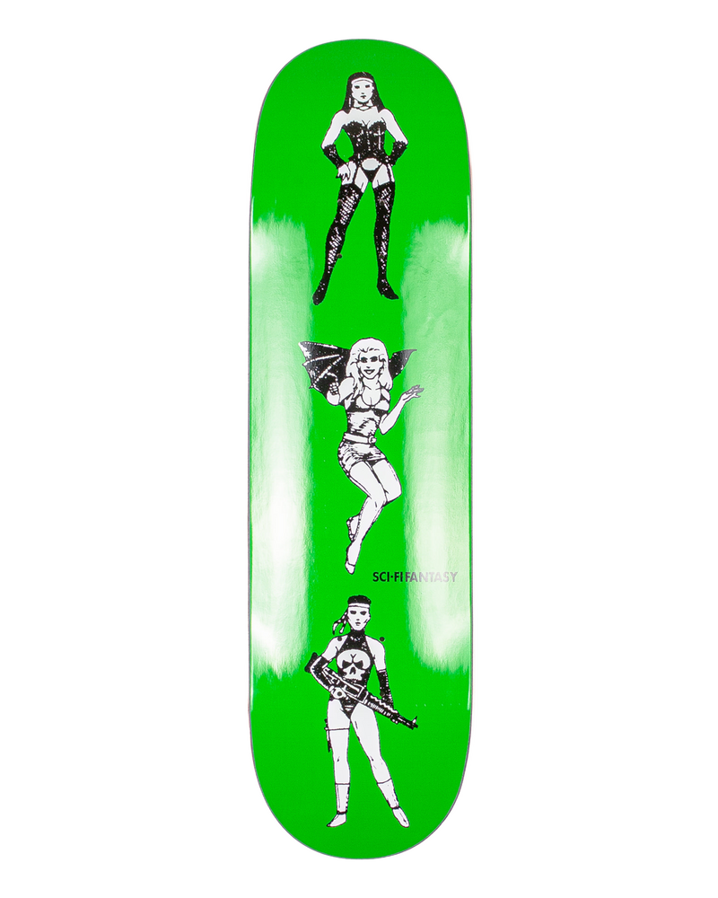 Sci-Fi Fantasy Sci-Fi Fantasy Macho Women Deck 8.75 - Green