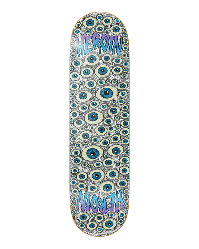 Heroin Skateboards Heroin Symmetrical Eyes Deck 8.5"