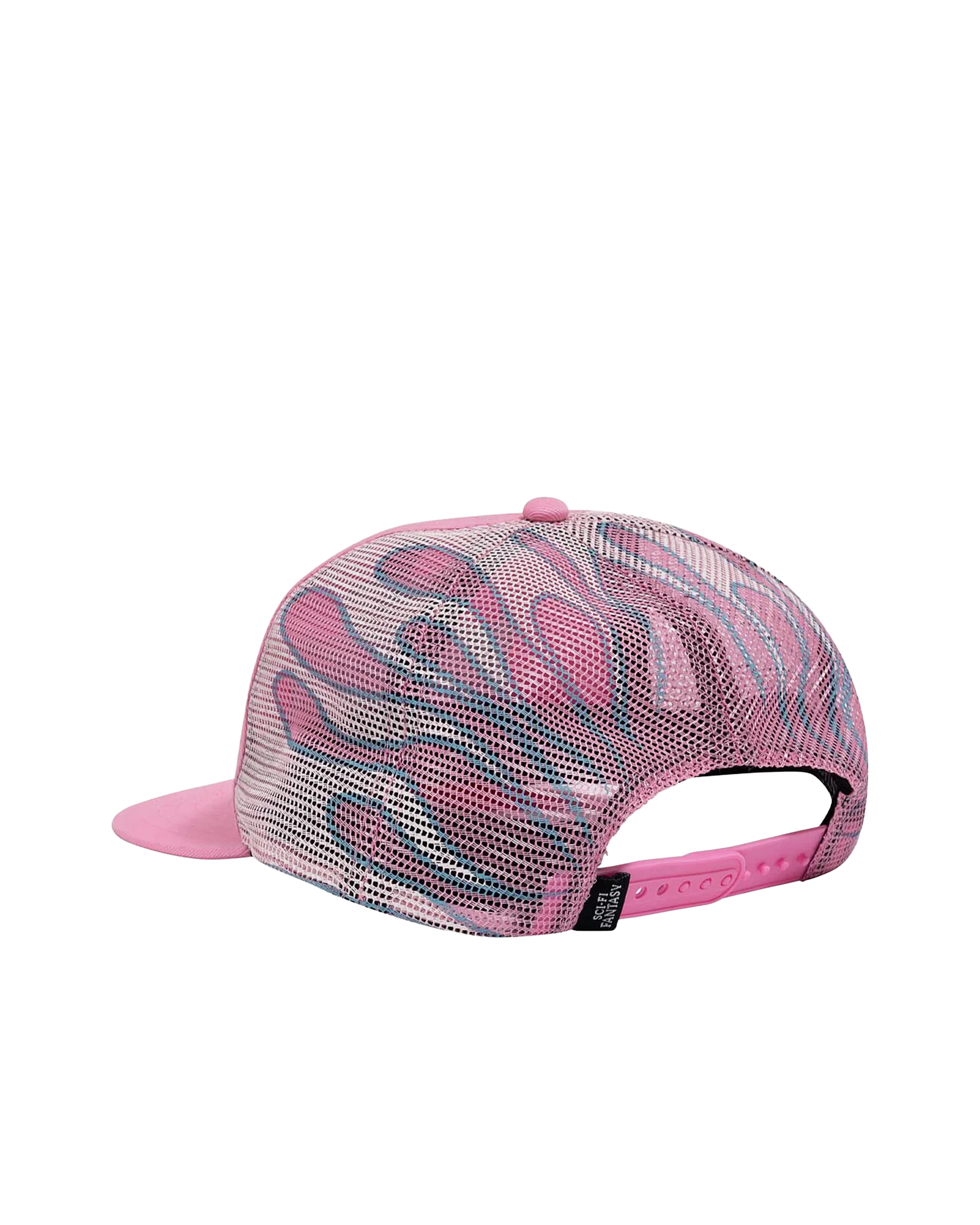 Sci-Fi Biker Logo Hat Pink