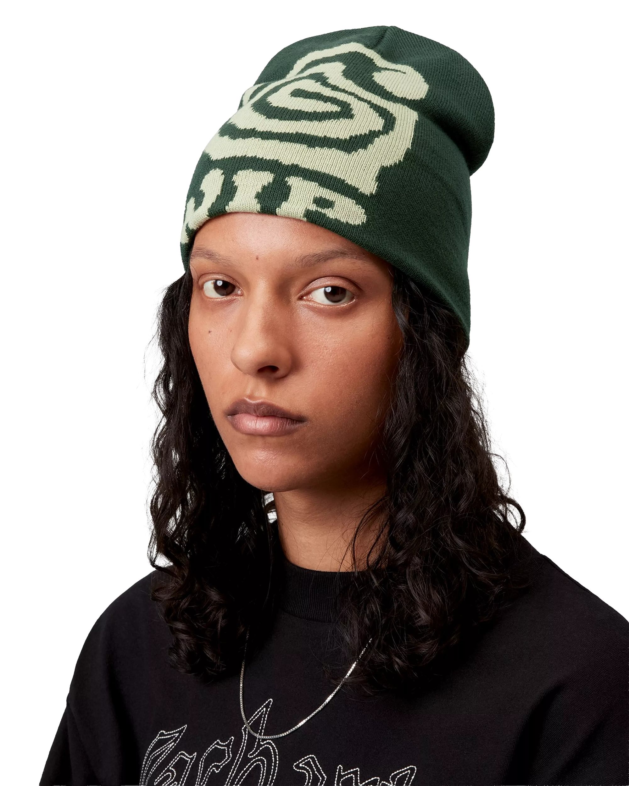 Carhartt WIP Helix Beanie - Sycamore Tree/Pale olive