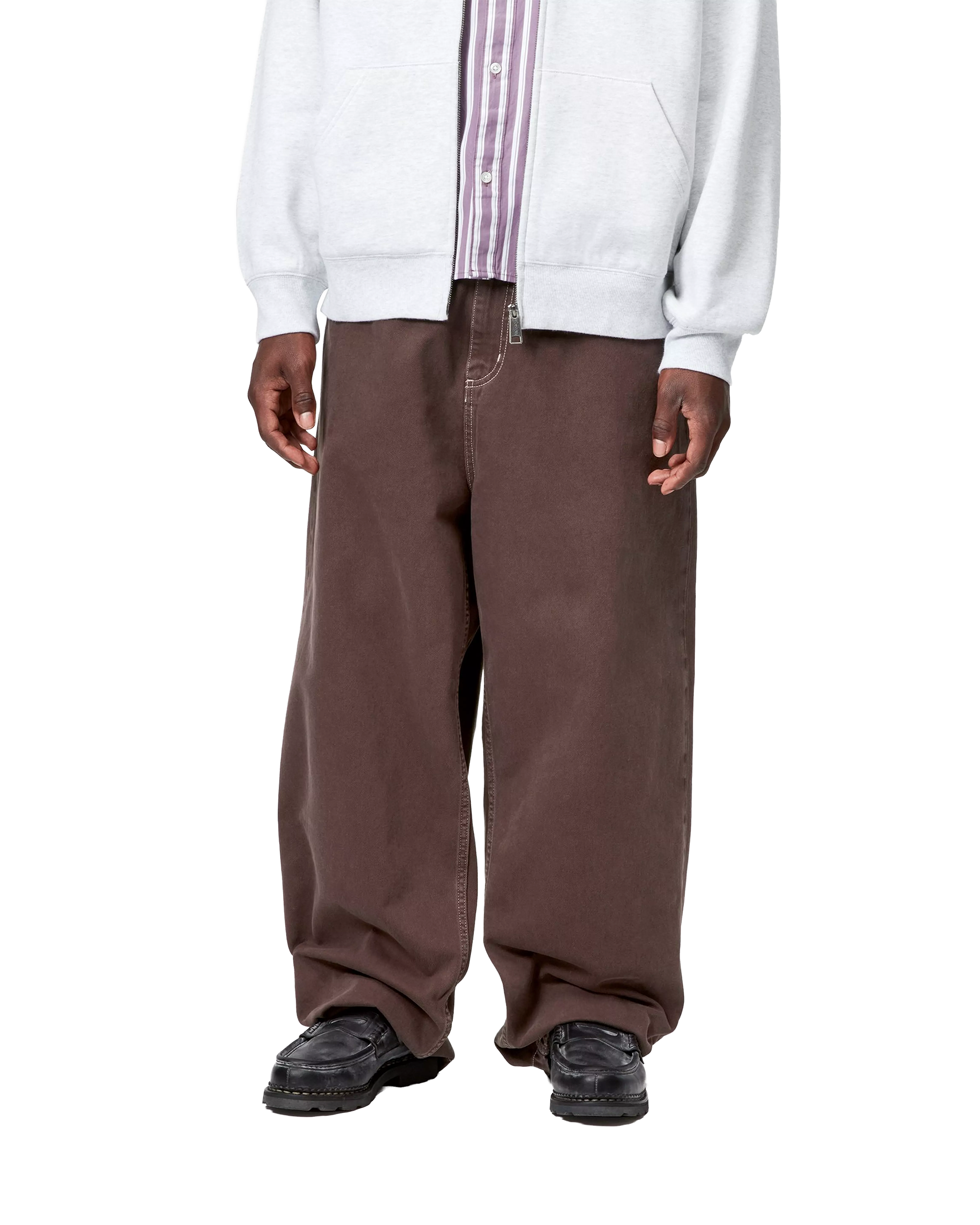 Carhartt WIP Brandon Pant Cotton clark Twill - Palisander stone dyed