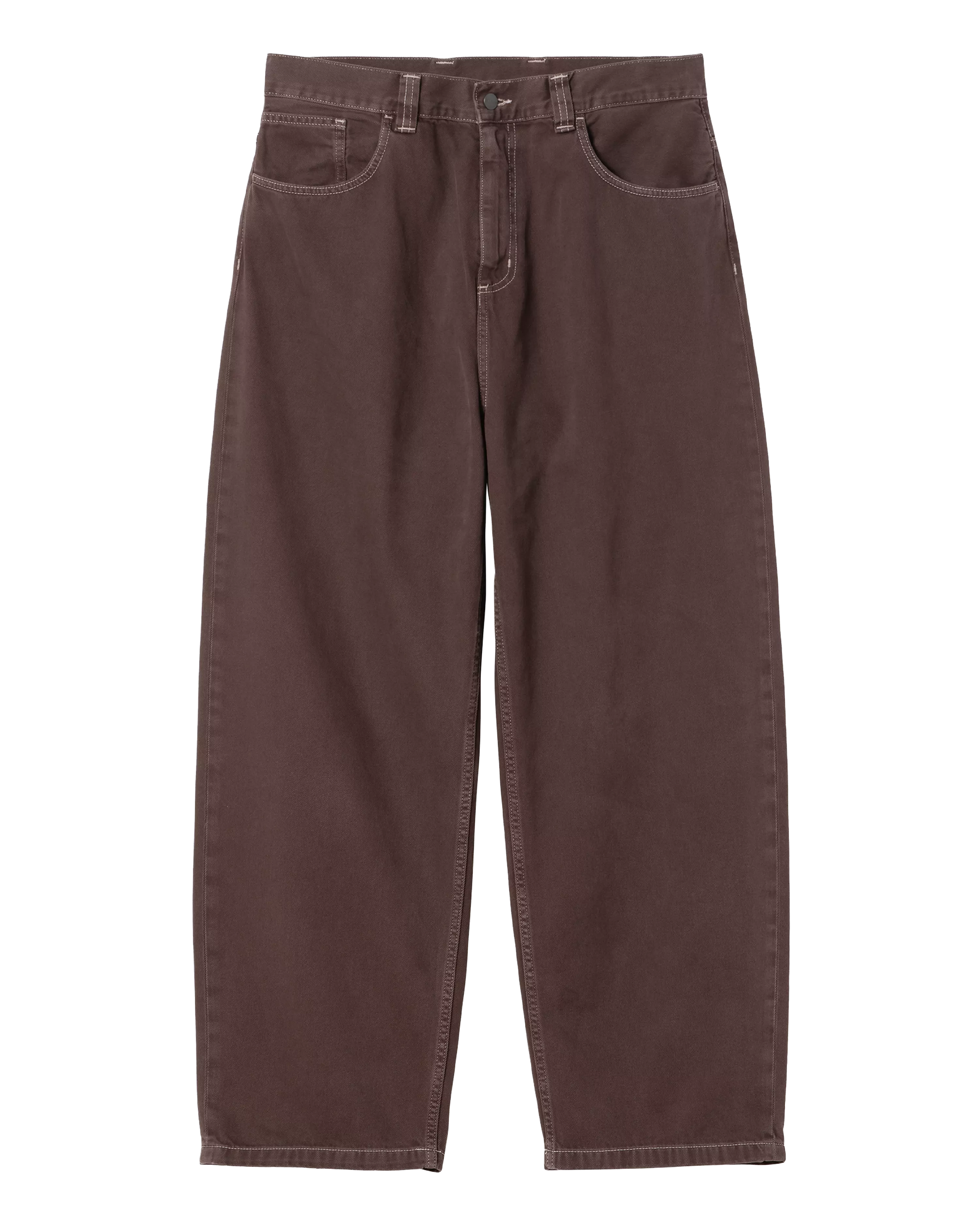 Carhartt WIP Brandon Pant Cotton clark Twill - Palisander stone dyed