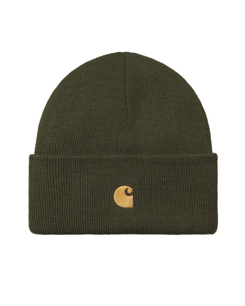 Carhartt WIP Carhartt WIP Chase Beanie Olive/Gold