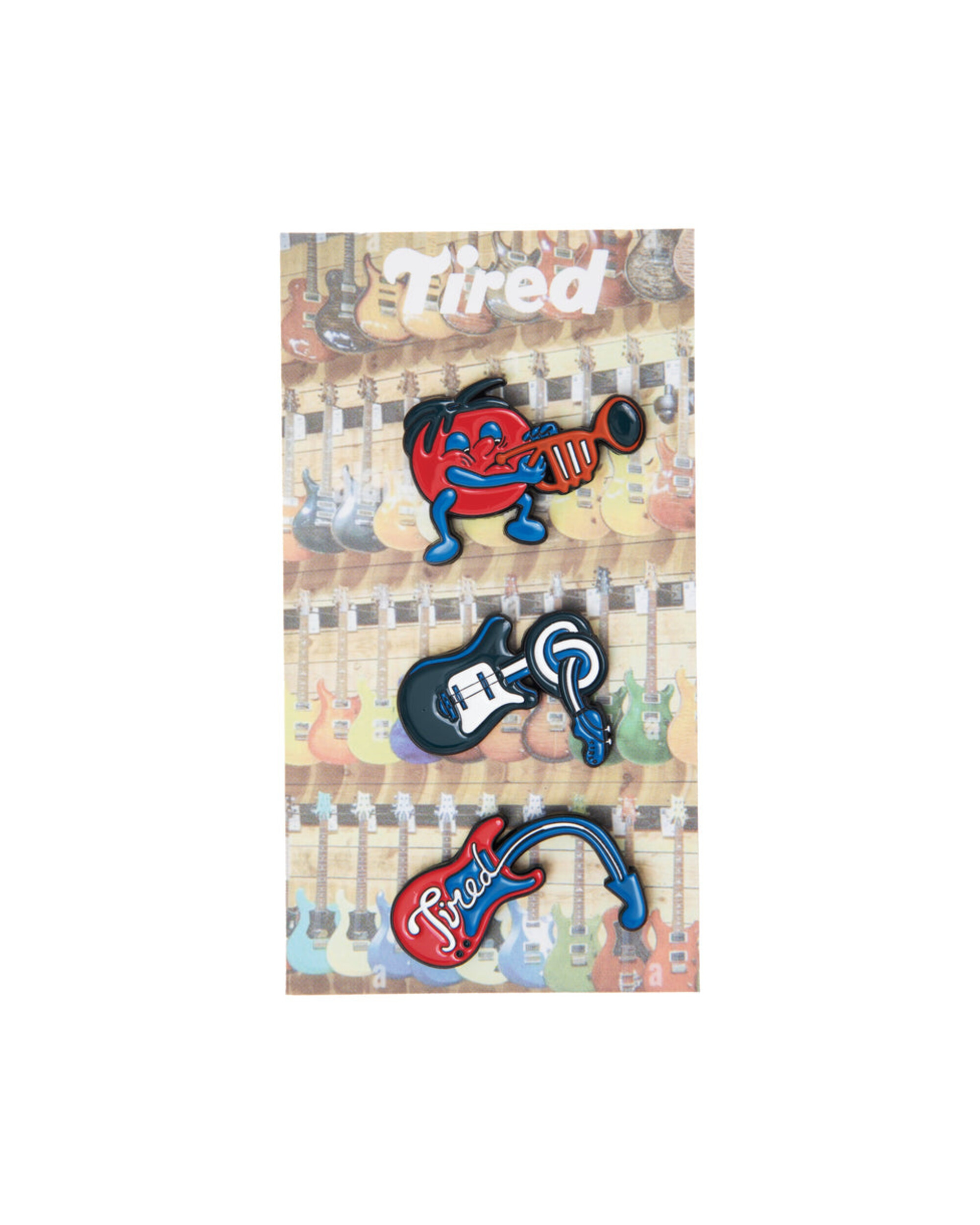 Tired Music Pin Multi Set
