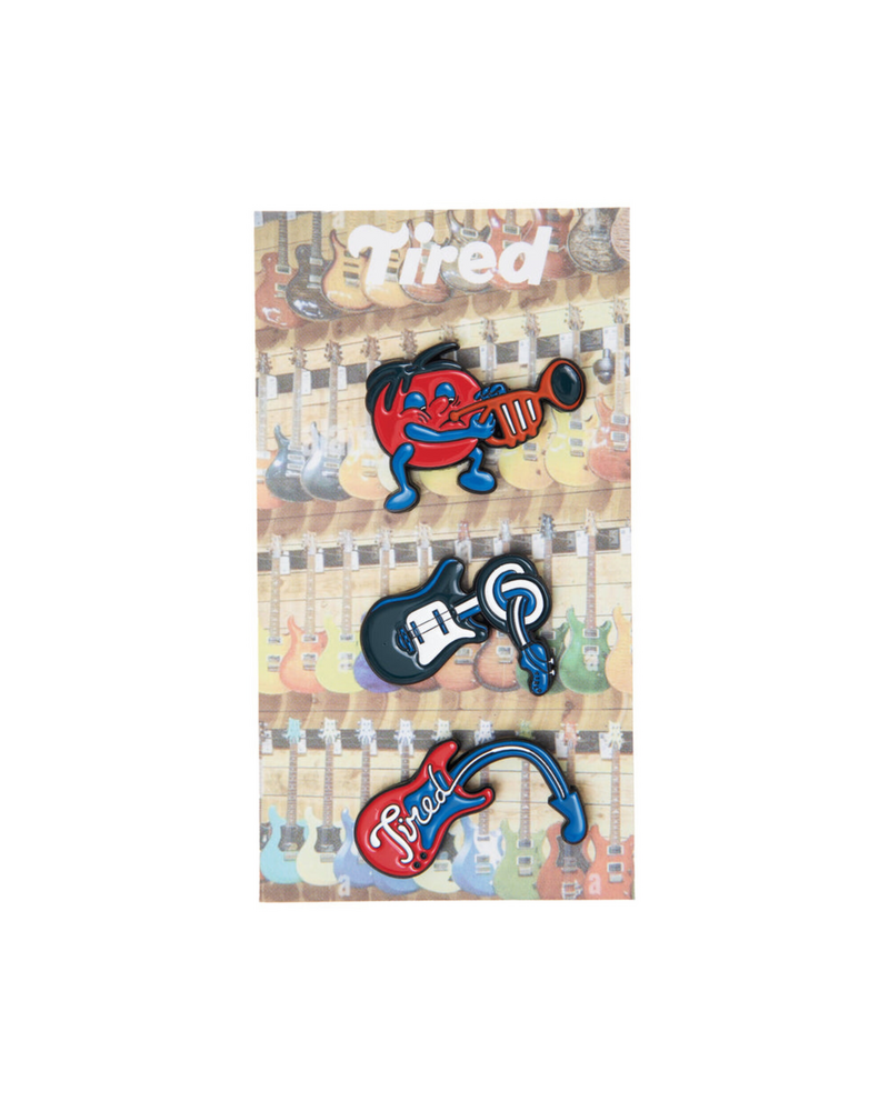 Tired Tired Music Pin Multi Set