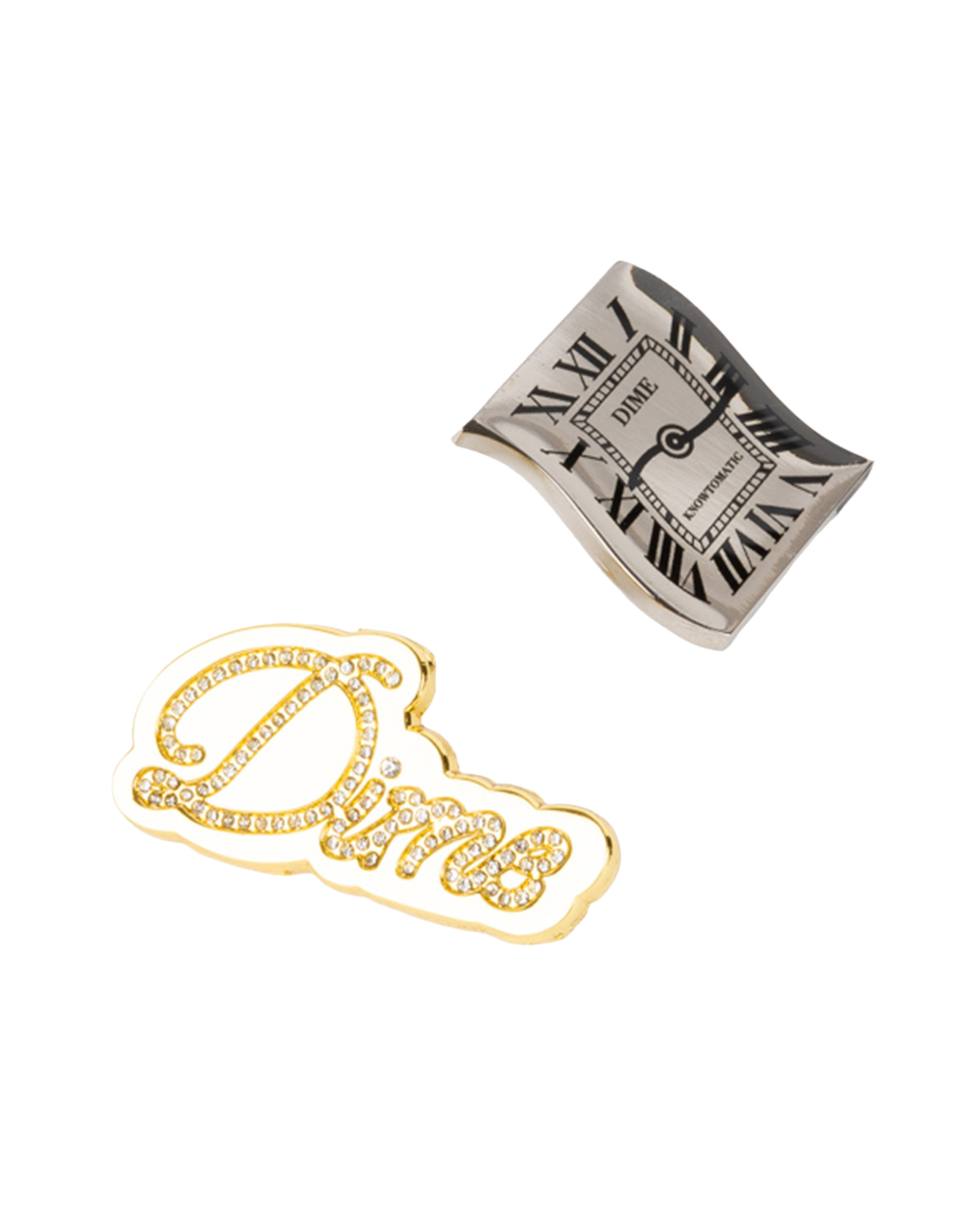 Dime Pin Pack Gold Silver