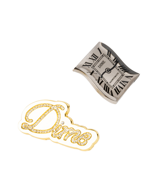 Dime Dime Pin Pack Gold Silver