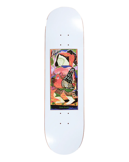 Polar Polar Dane Brady Pidgeons Deck - White 8.375