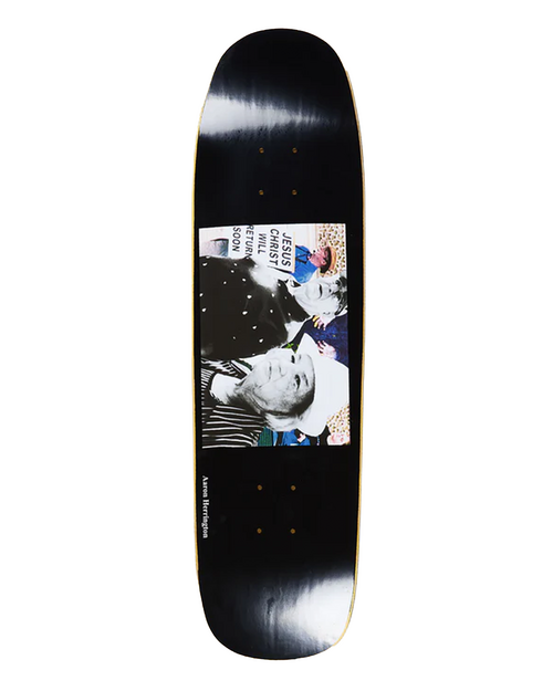 Polar Polar Aaron Herrington Return Soon Deck - Black 8.625