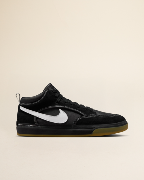 Nike Nike SB React Leo Black/White/Gum/Light Brown