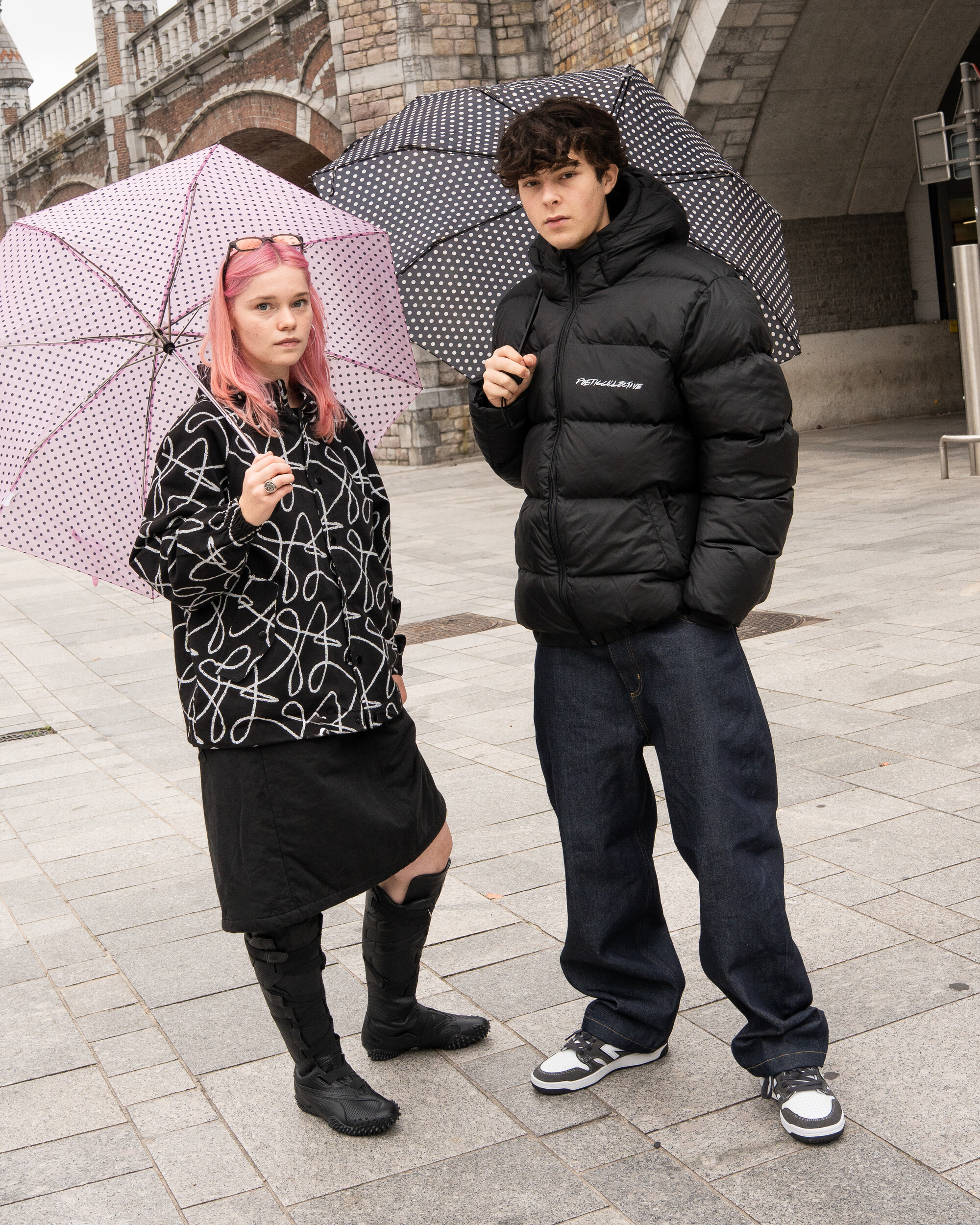 Kappy Padding Skirt Black