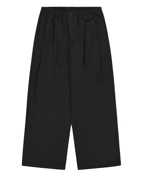 Kappy Kappy Two Tuck Wide CN Pants Black