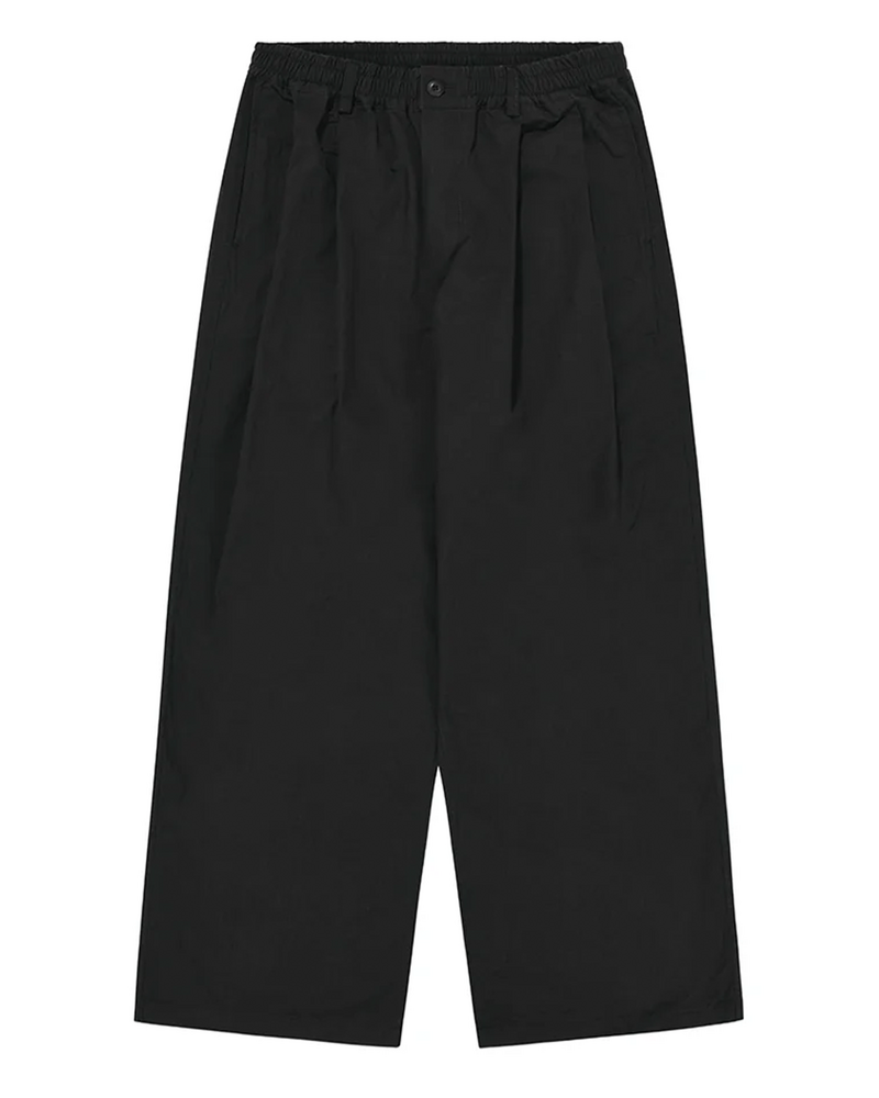 Kappy Kappy Two Tuck Wide CN Pants Black